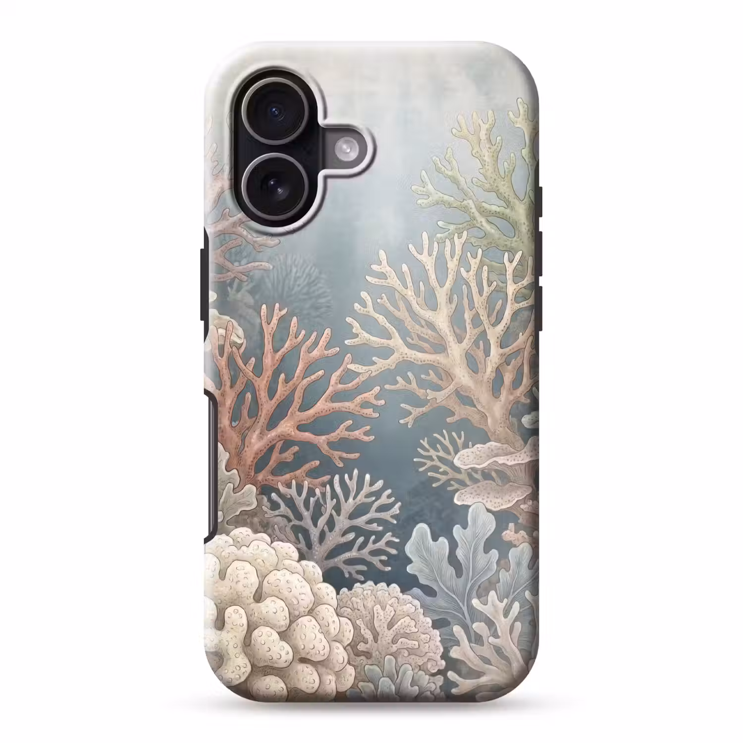 Koraal - Zeeleven - Onderwater - Illustratie - Natuur Toughcase MagSafe Apple iPhone 17 klein -3d