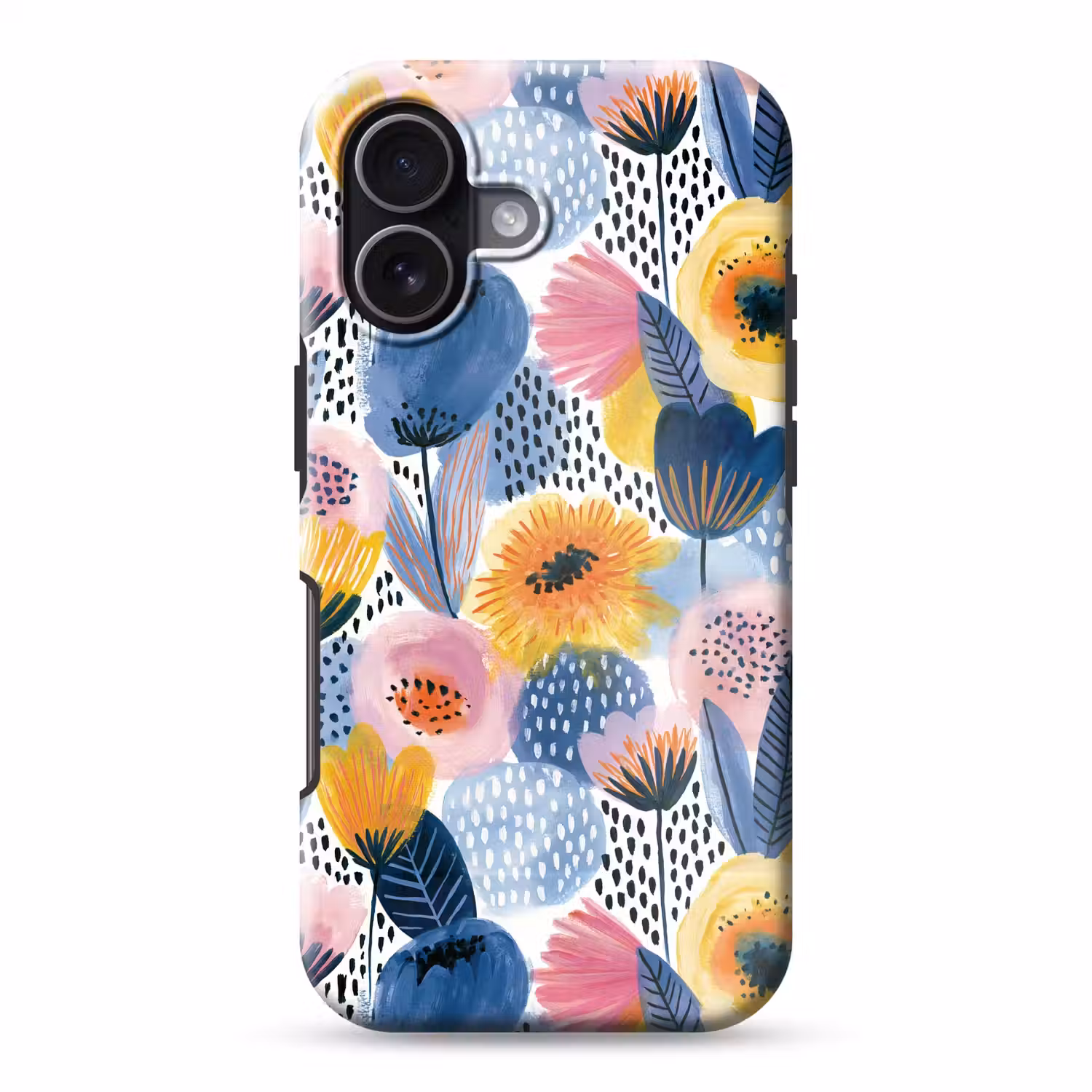 Creatief - Patroon - Kleurrijk Toughcase MagSafe Apple iPhone 17 klein 1017 -3d