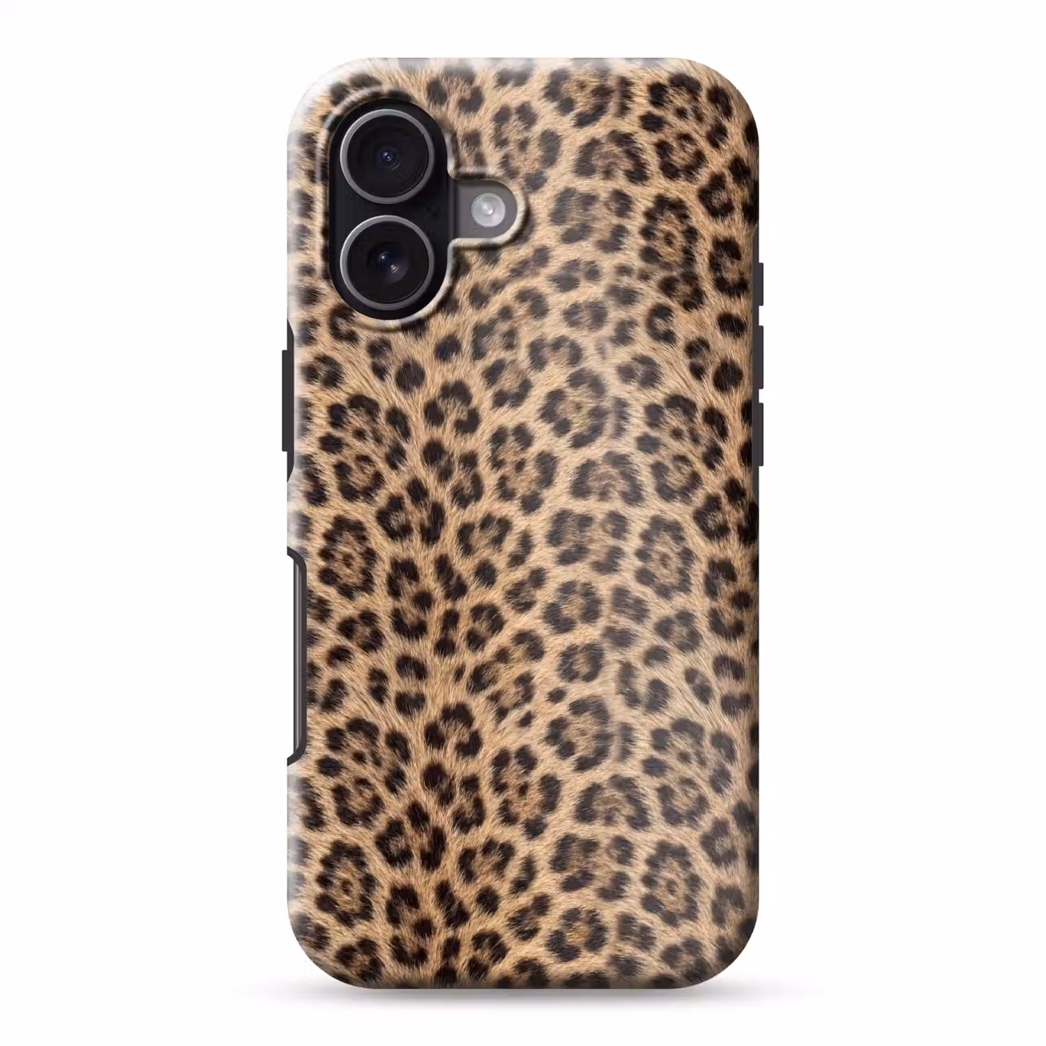 Luipaard - Vacht - Klassiek - Bruin Toughcase MagSafe Apple iPhone 17 klein -3d