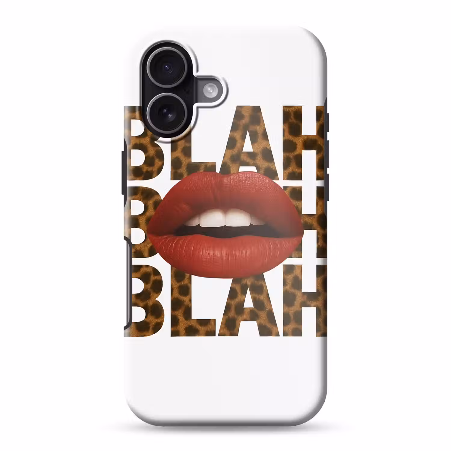 Lip - Rood - Quote Toughcase MagSafe Apple iPhone 17 klein -3d