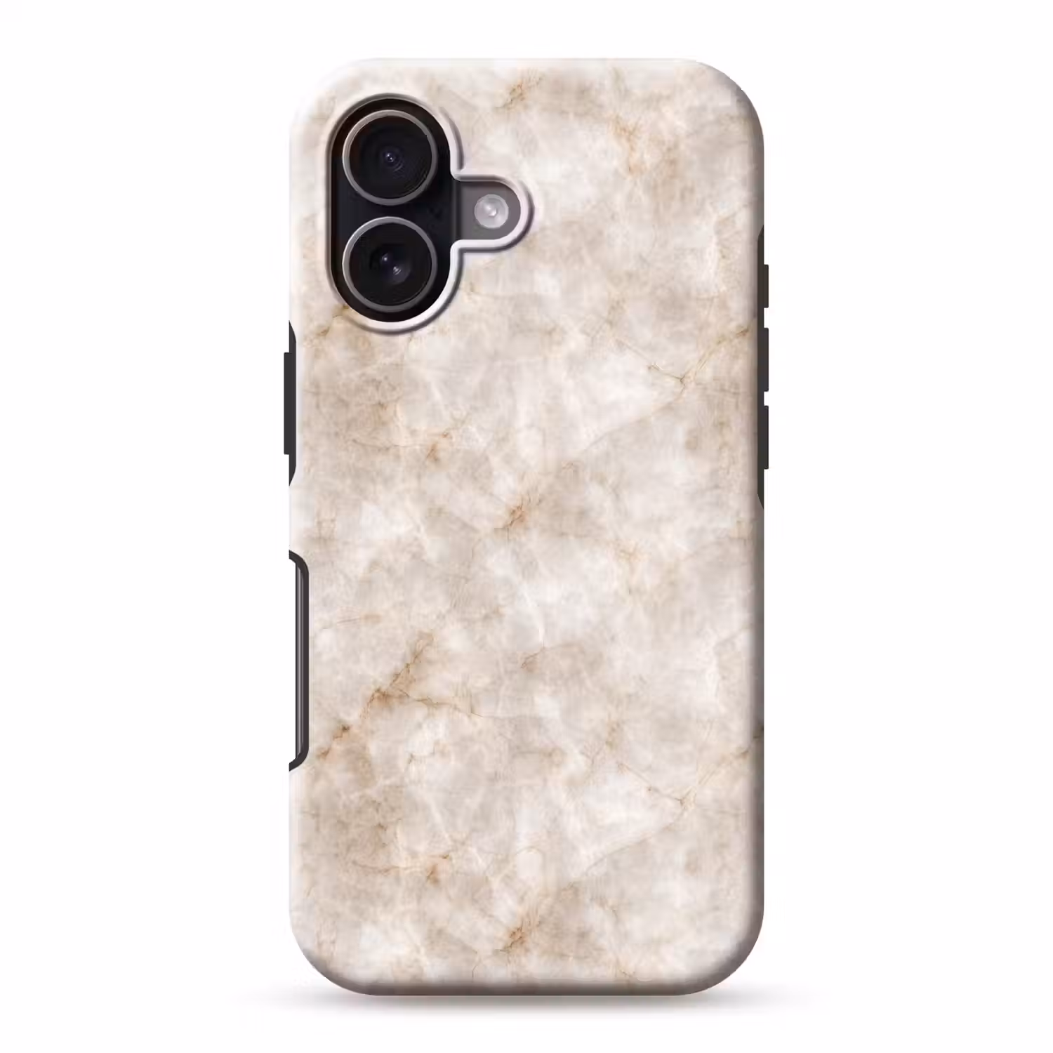 Marmer - Patroon - Klassiek Toughcase MagSafe Apple iPhone 17 klein 1017 -3d