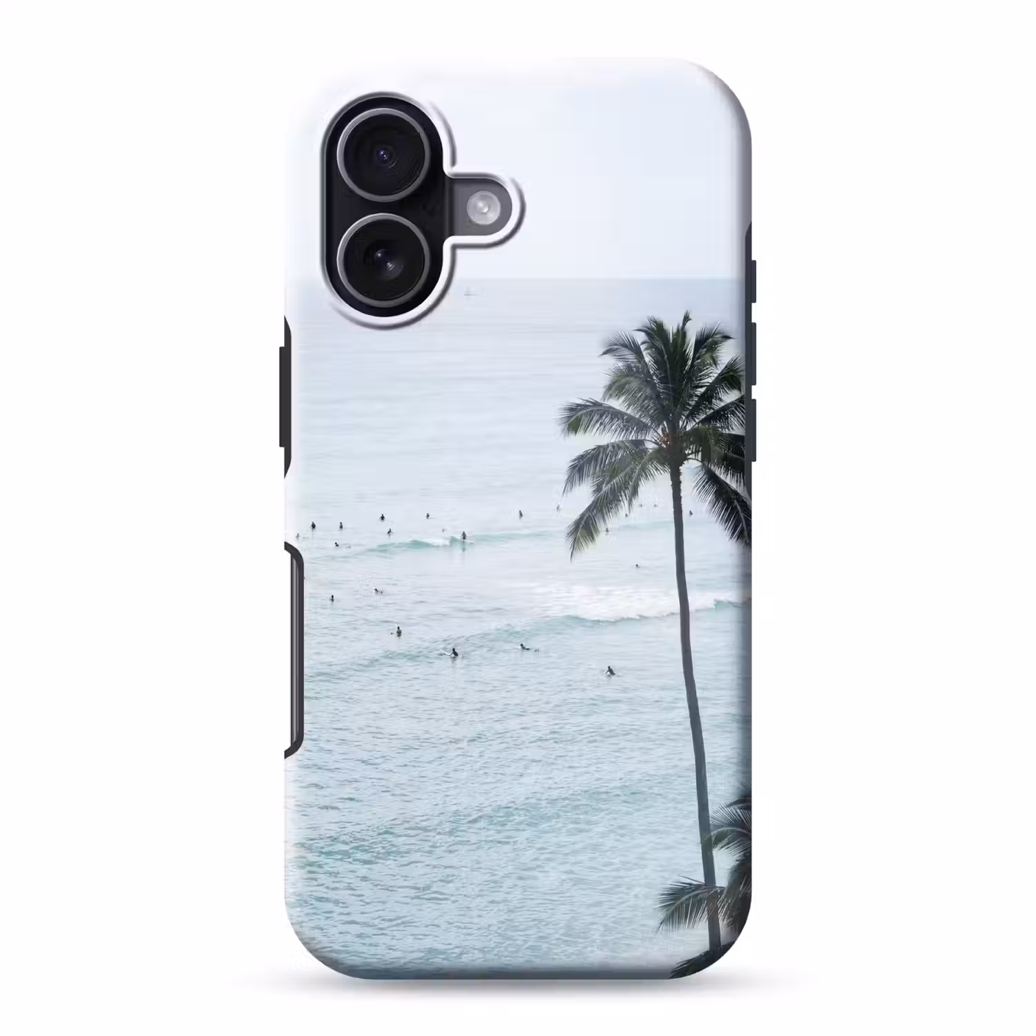 Oceaan - Palmbomen - Surfers Toughcase MagSafe Apple iPhone 17 klein -3d