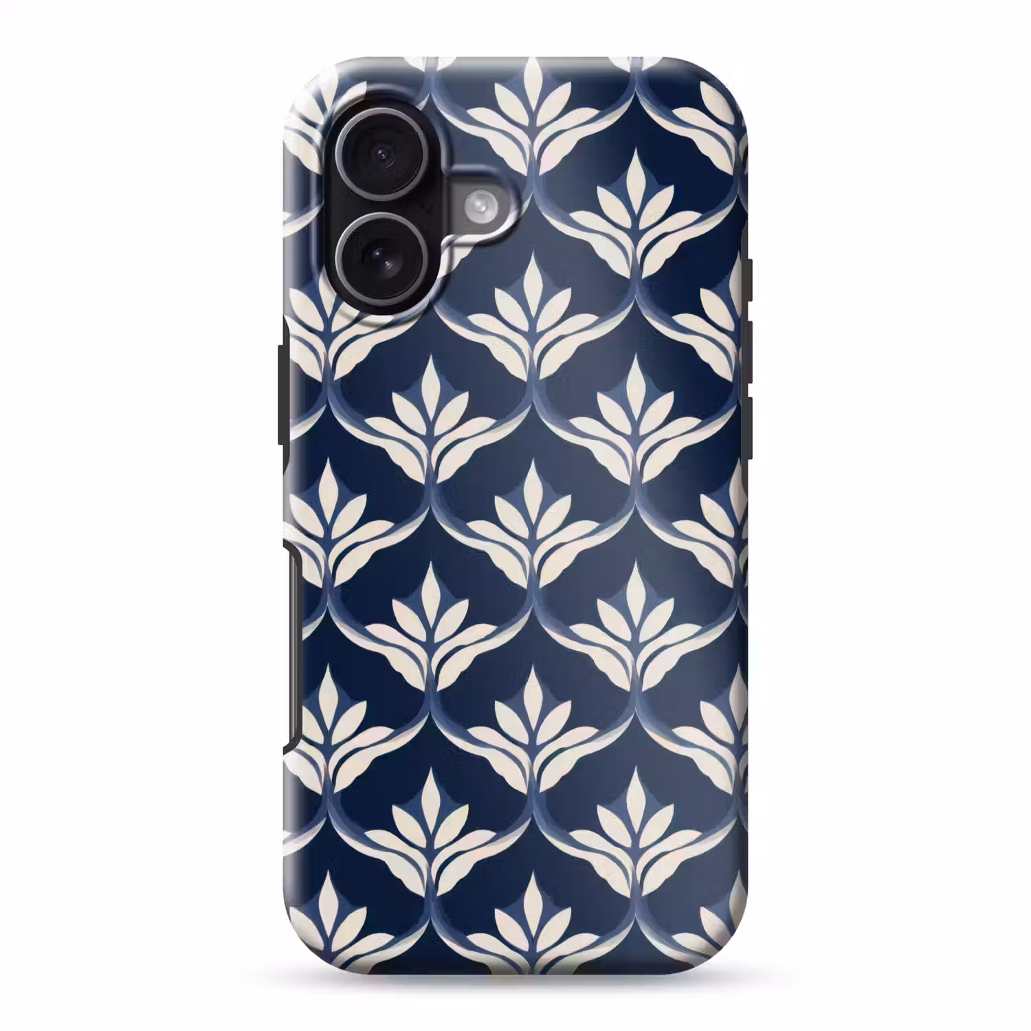 Modern - Ontwerp - Blauw Toughcase MagSafe Apple iPhone 17 klein 1017 -3d