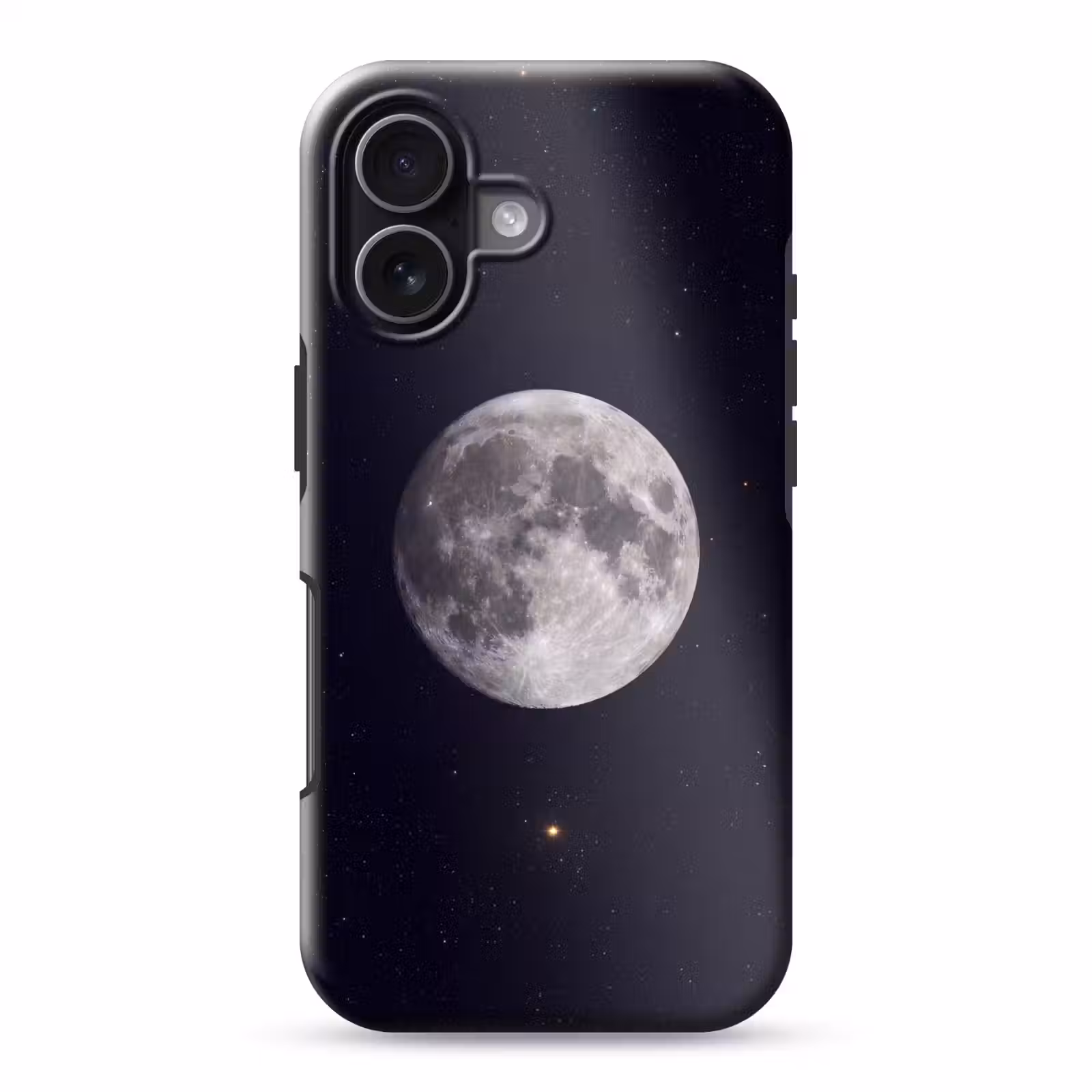 Handyhülle Toughcase - Mond – Sterne – Weltraum - Maan - Sterren - Ruimte Toughcase MagSafe Apple iPhone 17 klein