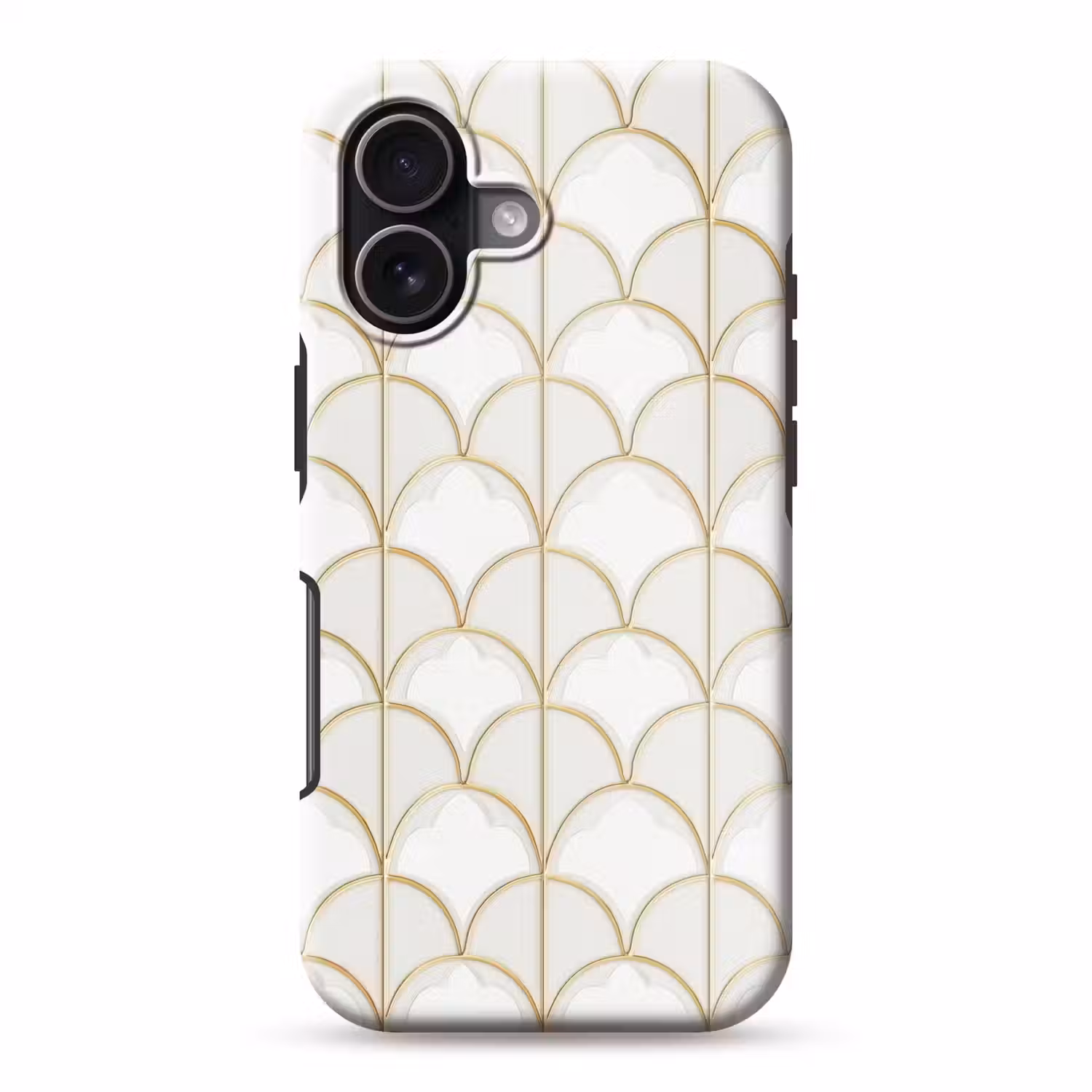 Mozaïek - Bogen - Goud Toughcase MagSafe Apple iPhone 17 klein 1017 -3d
