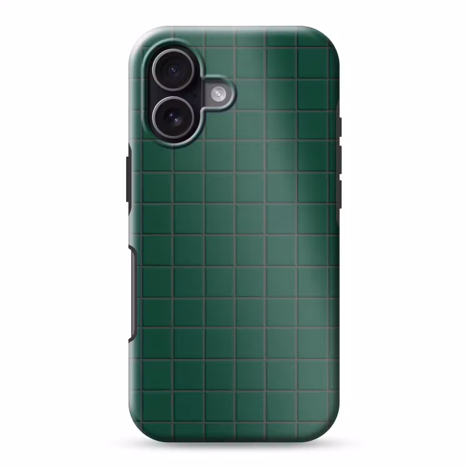 Patroon - Tegels - Dennen - Groen Toughcase MagSafe Apple iPhone 17 klein 1017 -3d