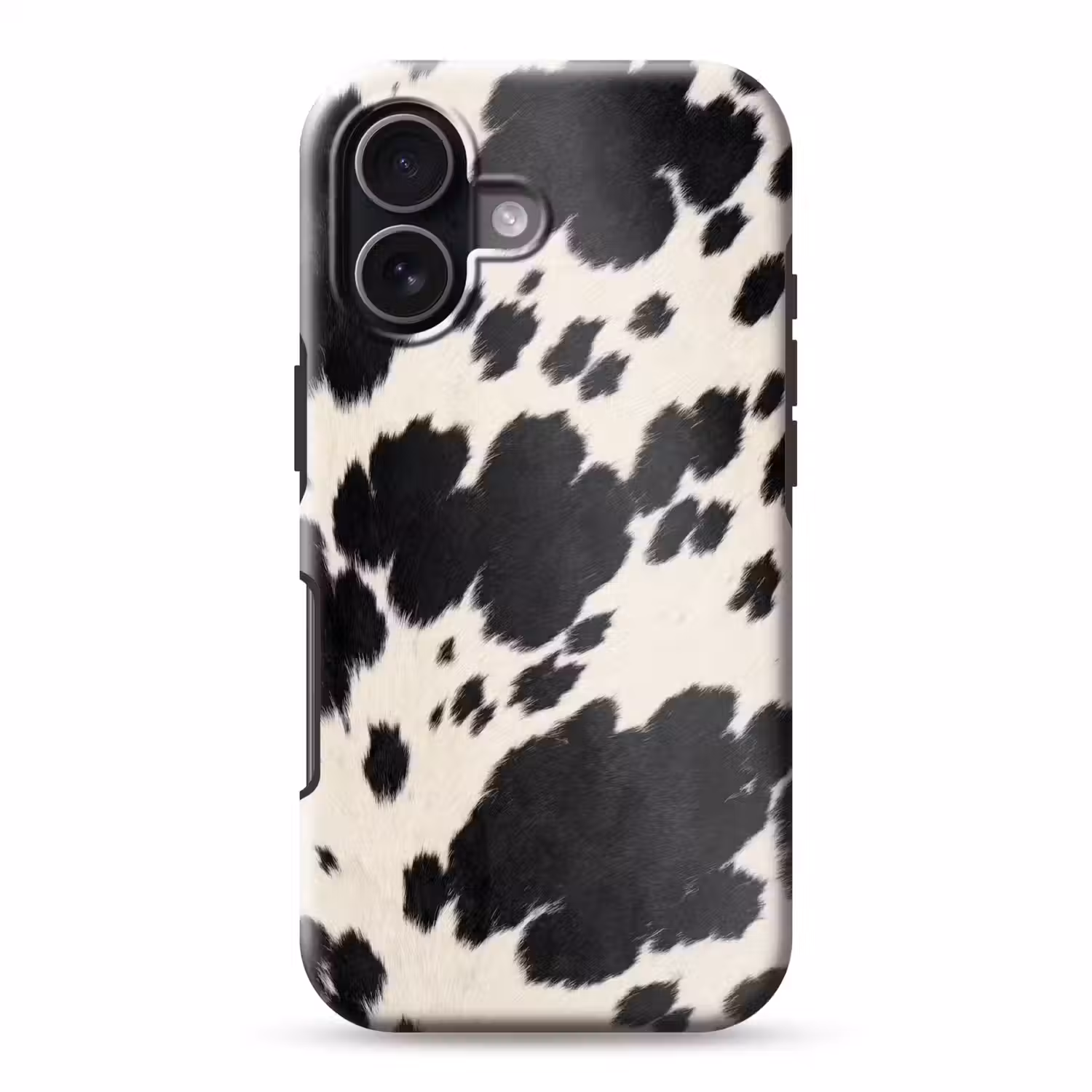 Patroon - Vacht - Zwart - Wit Toughcase MagSafe Apple iPhone 17 klein -3d