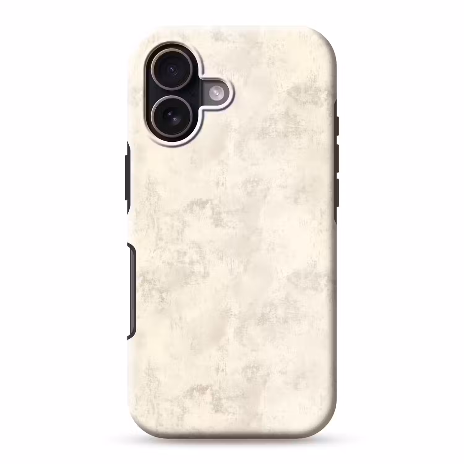 Patroon - Organisch - Beige Toughcase MagSafe Apple iPhone 17 klein 1017 -3d