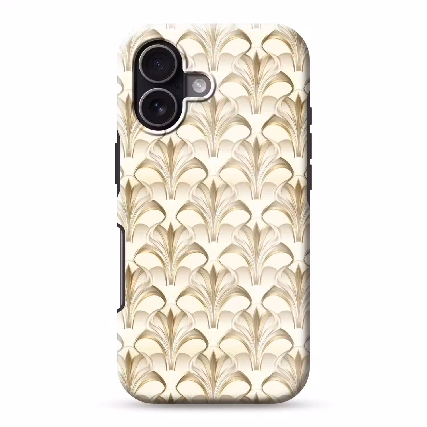 Ornament - Barok - Goud Toughcase MagSafe Apple iPhone 17 klein 1017 -3d