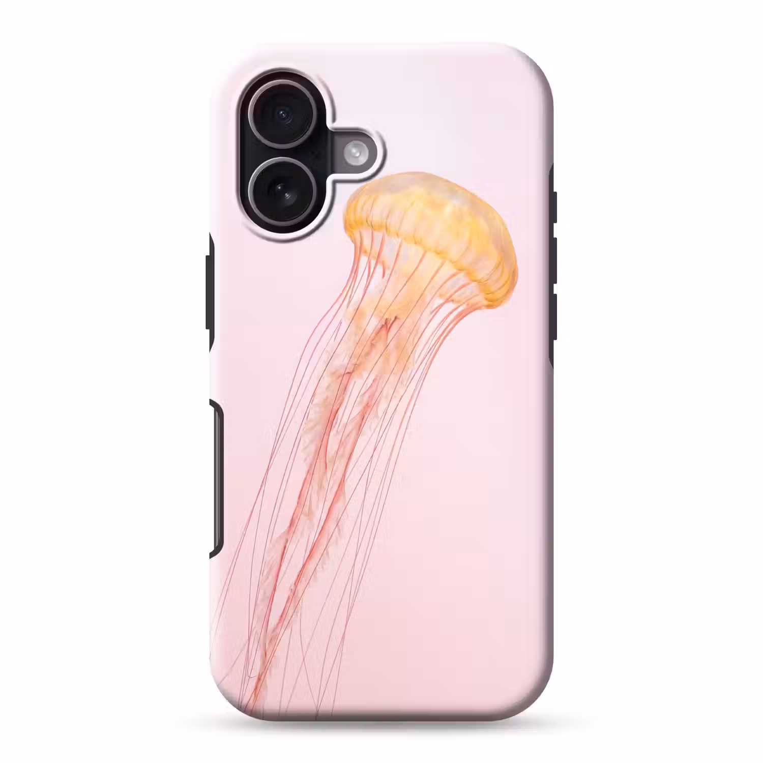Sierlijk - Kwal - Roze Toughcase MagSafe Apple iPhone 17 klein -3d