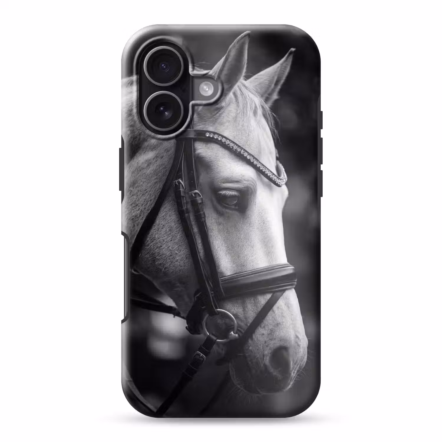 Paard - Schimmel - Portret Toughcase MagSafe Apple iPhone 17 klein -3d