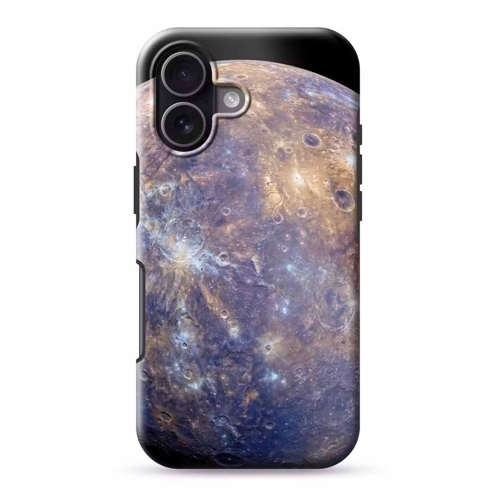 Handyhülle Toughcase - Planet – Krater – Weltraum - Planeet - Kraters - Ruimte Toughcase MagSafe Apple iPhone 17 klein