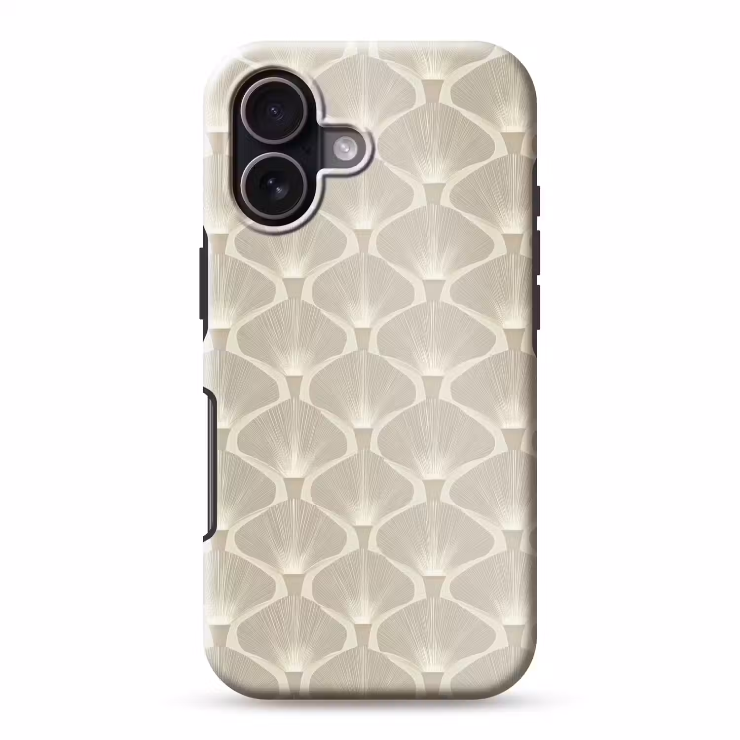 Paneel - Ginkgo - Zand Toughcase MagSafe Apple iPhone 17 klein 1017 -3d