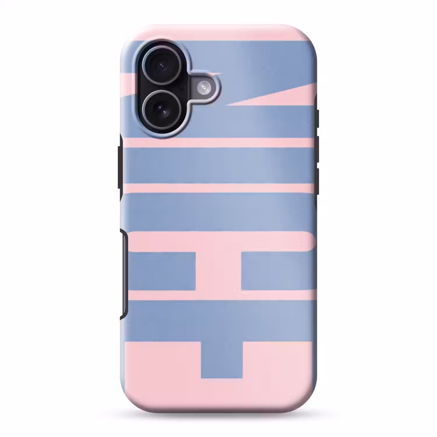 Nice - Paars - Roze Toughcase MagSafe Apple iPhone 17 klein -3d
