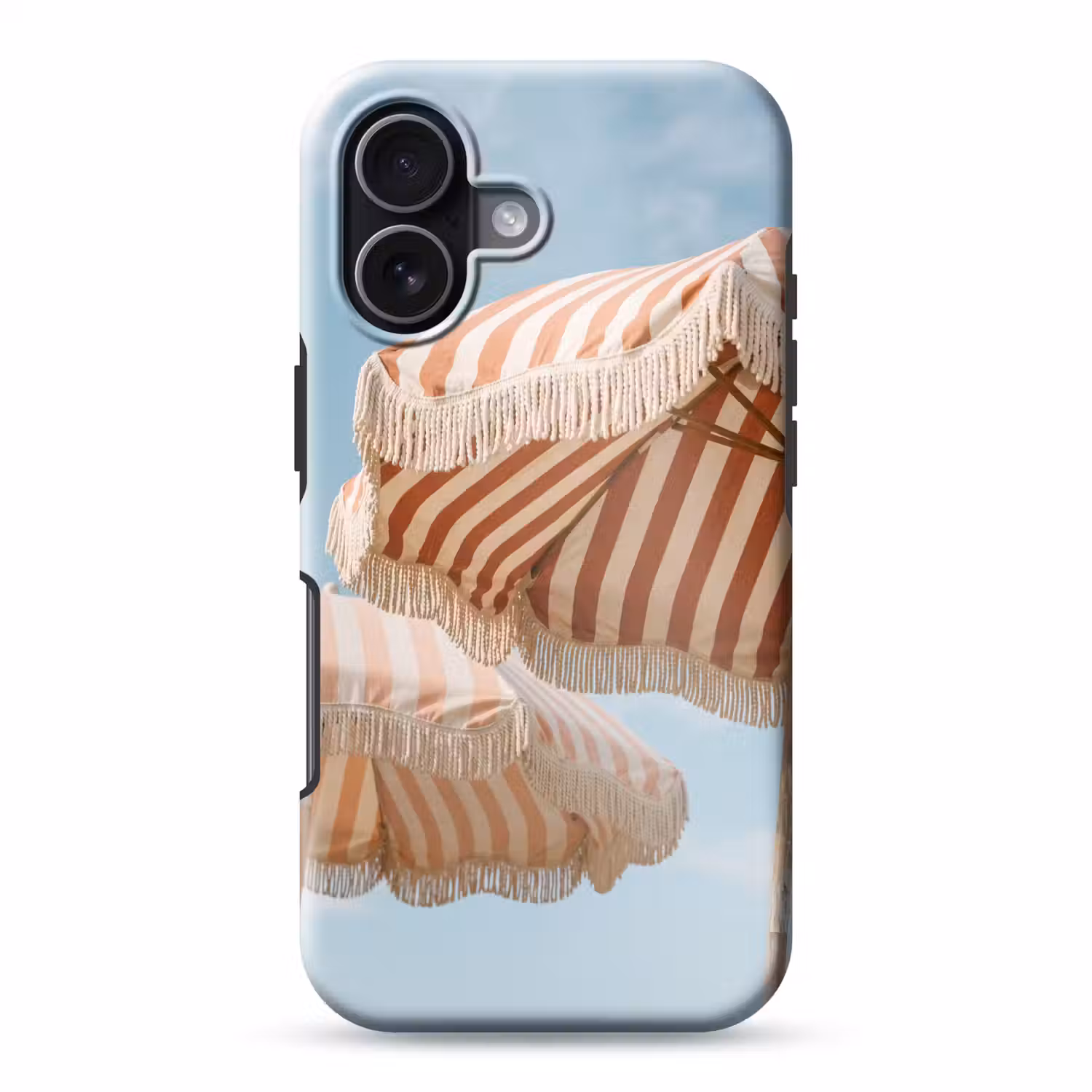 Parasol - Lucht - Rood Toughcase MagSafe Apple iPhone 17 klein -3d