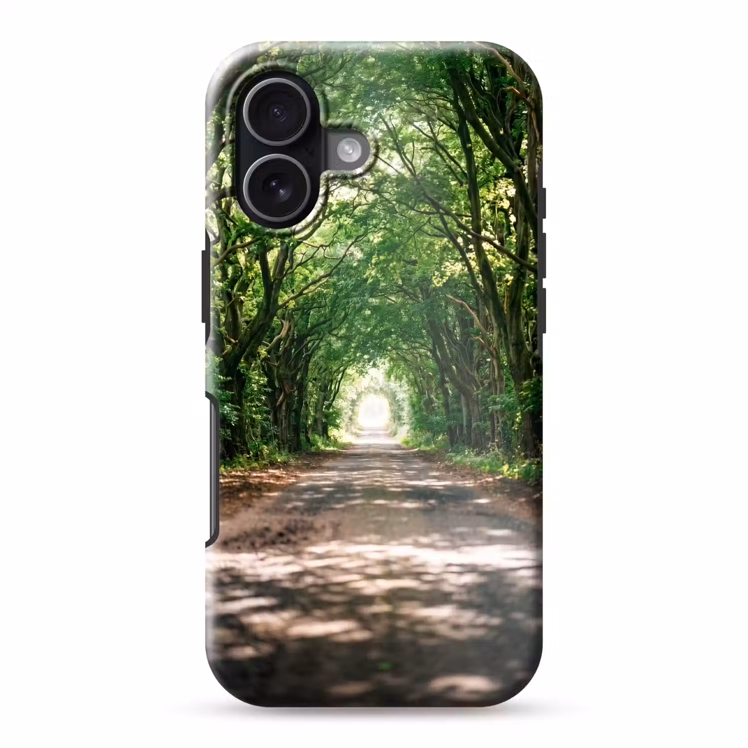 Weg - Bomen - Natuur - Groen Toughcase MagSafe Apple iPhone 17 klein -3d