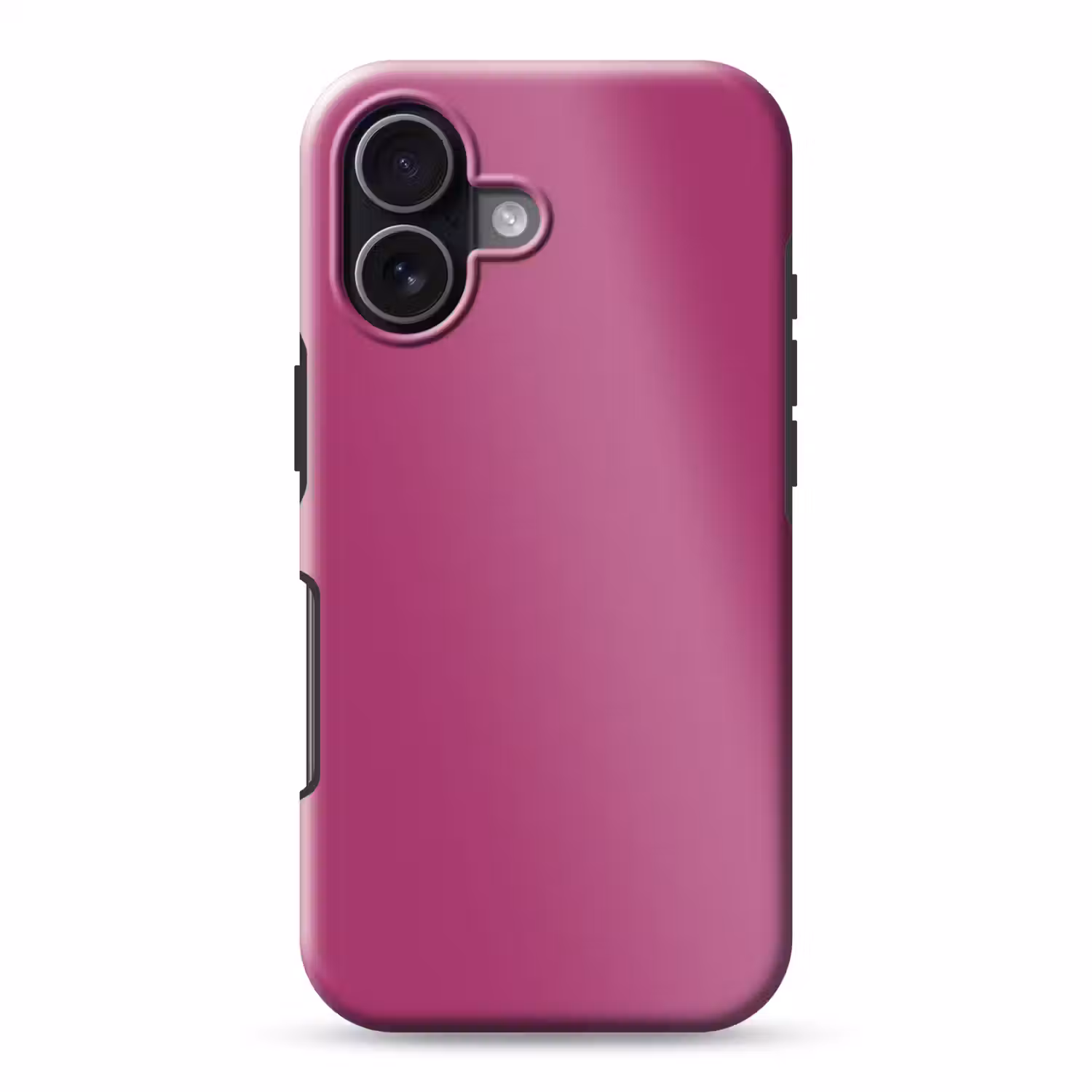 Deep - Magenta - Paars Toughcase MagSafe Apple iPhone 17 klein 1017 -3d