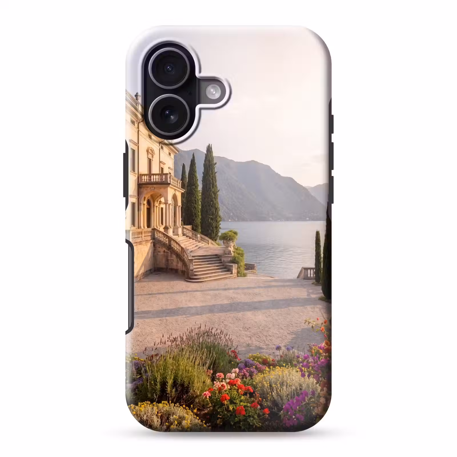 Handyhülle Toughcase - Villa – Wasser – Treppen - Villa - water -trappen Toughcase MagSafe Apple iPhone 17 klein