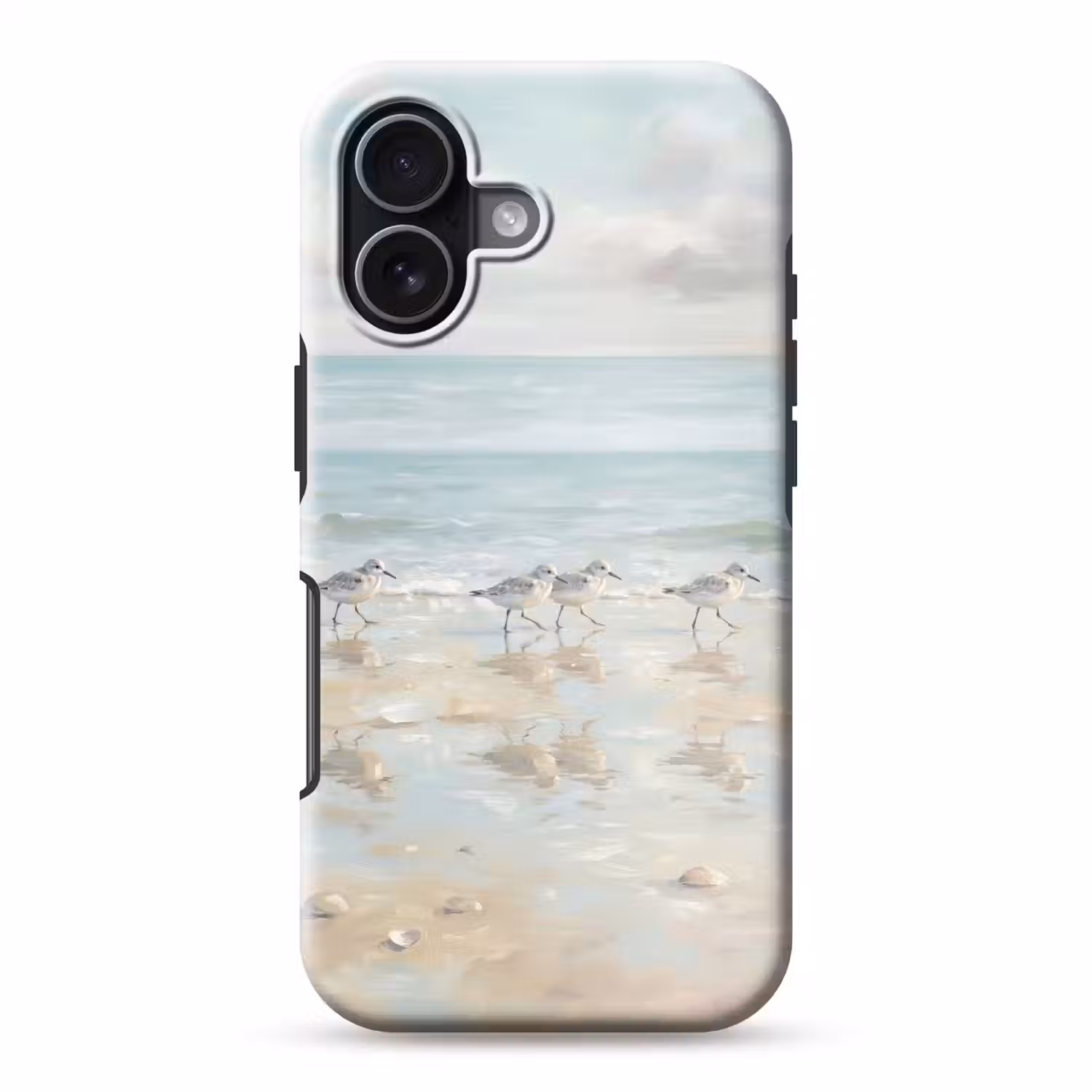 Vogels - Strand - Zee Toughcase MagSafe Apple iPhone 17 klein -3d