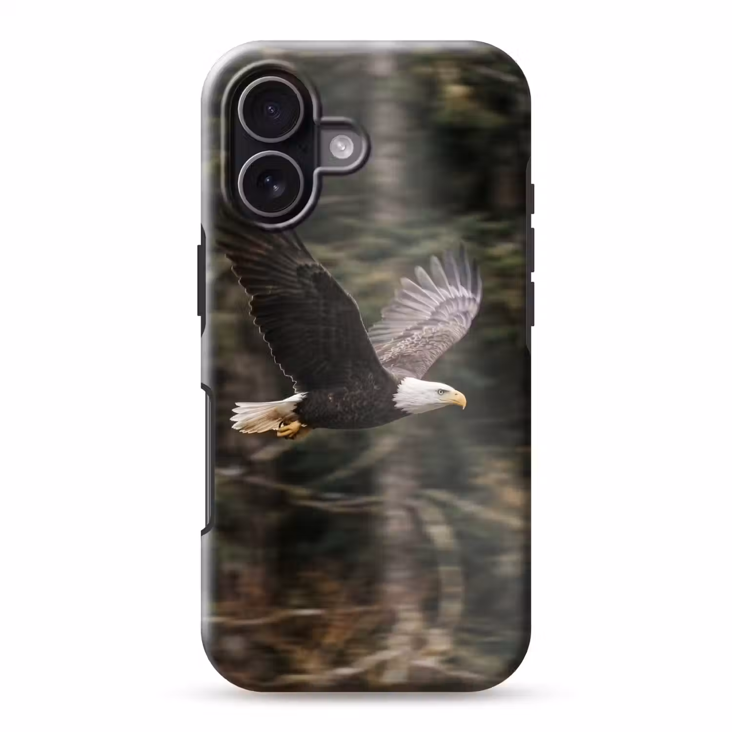 Zeearend - Vliegen - Bos - Natuur Toughcase MagSafe Apple iPhone 17 klein -3d