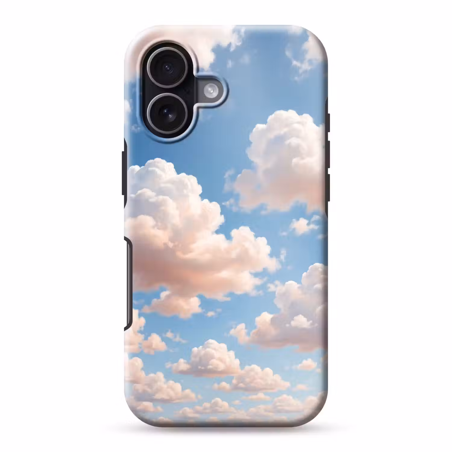 Wolken - Hemel - Natuur - Licht - Blauw Toughcase MagSafe Apple iPhone 17 klein -3d