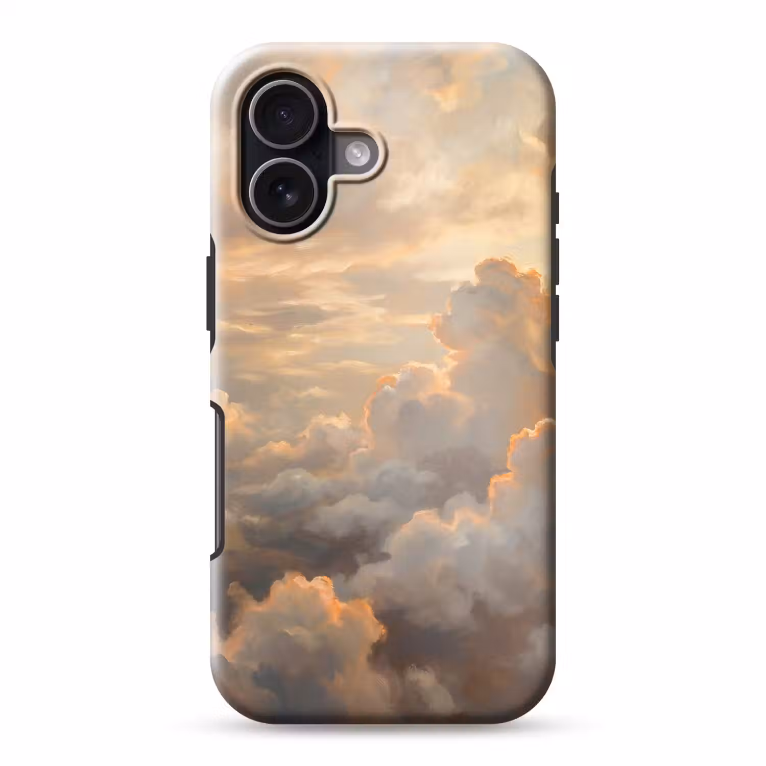 Wolken - Zonsondergang - Natuur - Abstract - Goud Toughcase MagSafe Apple iPhone 17 klein -3d