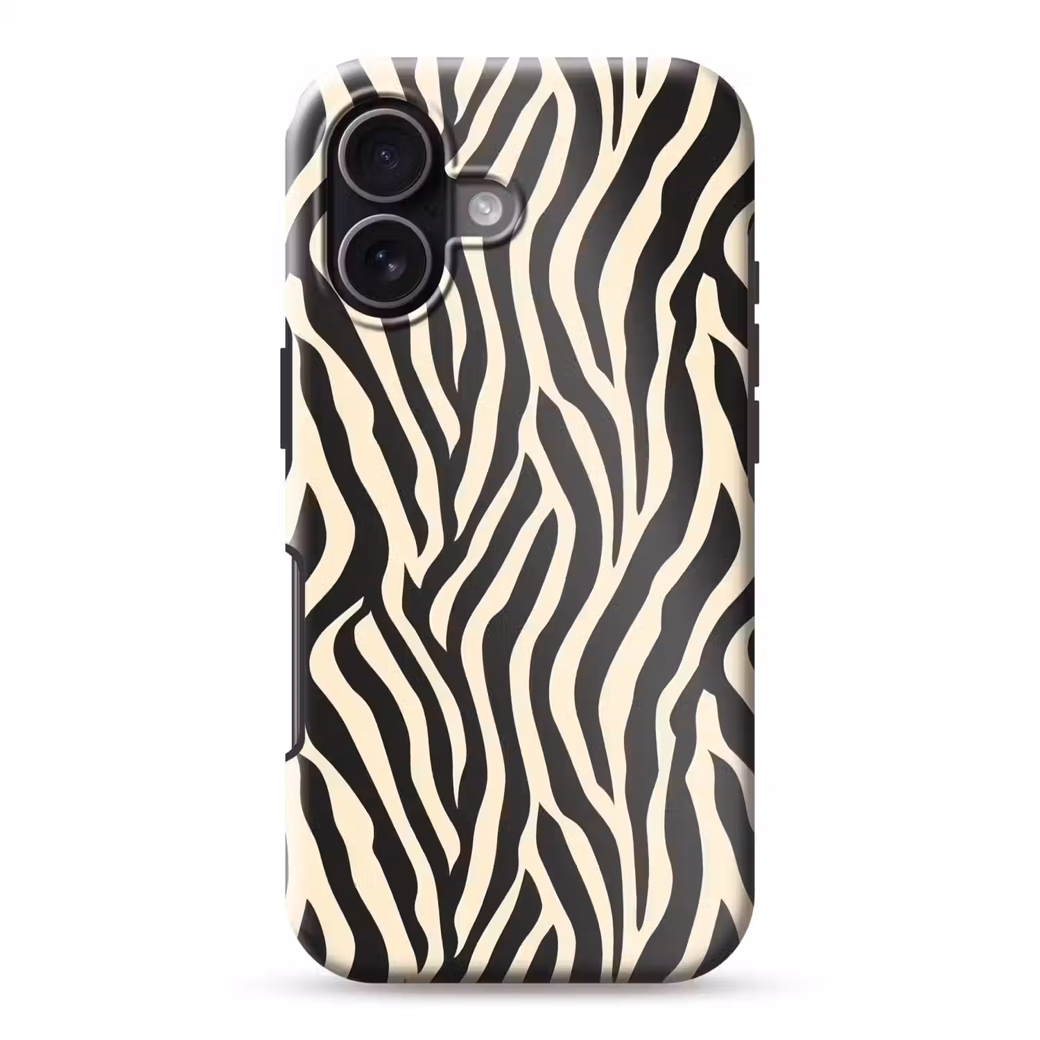 Zebra - Print - Klassiek - Zwart Toughcase MagSafe Apple iPhone 17 klein 1017 -3d