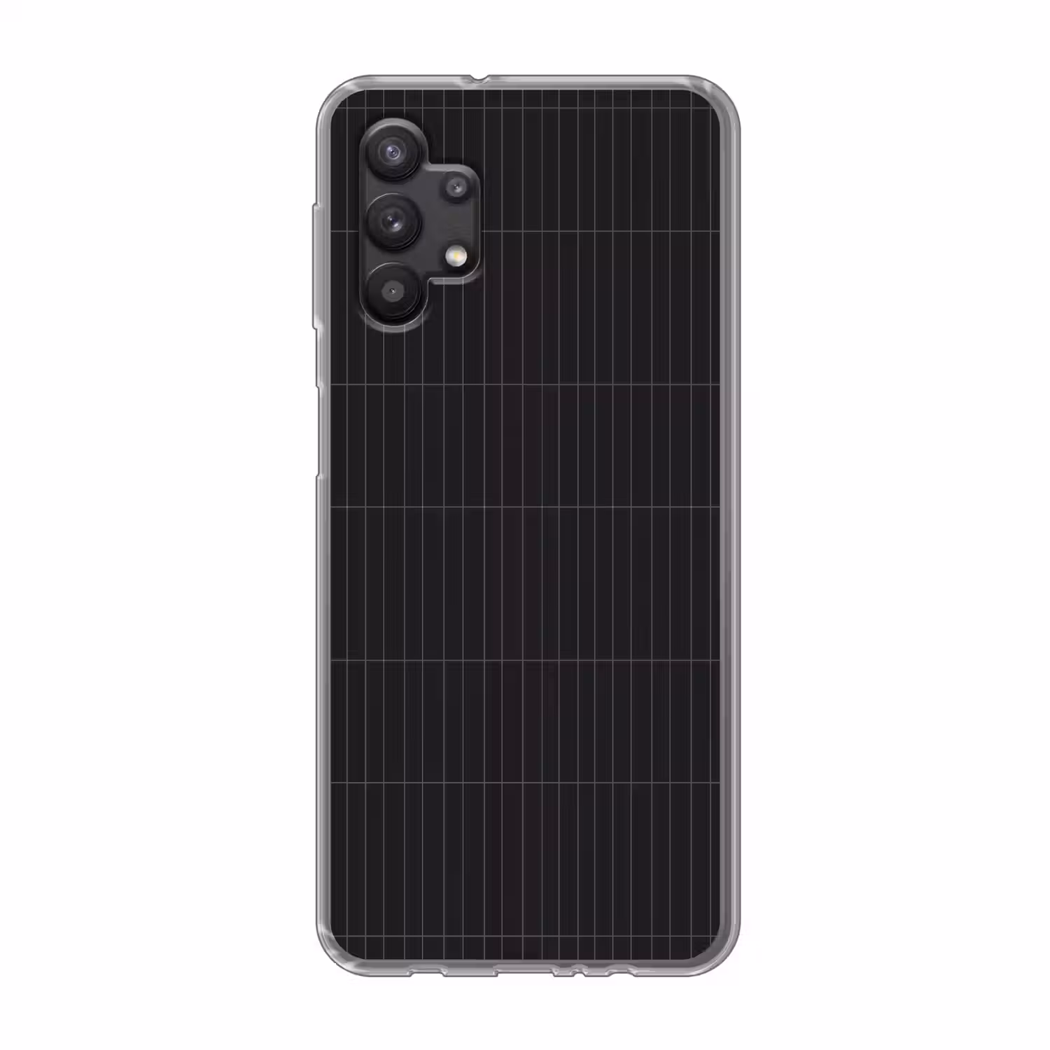 Verticaal - Wandtegel - Mat - Zwart Telefoonhoesje Samsung Galaxy A32 5G klein 346 -3d