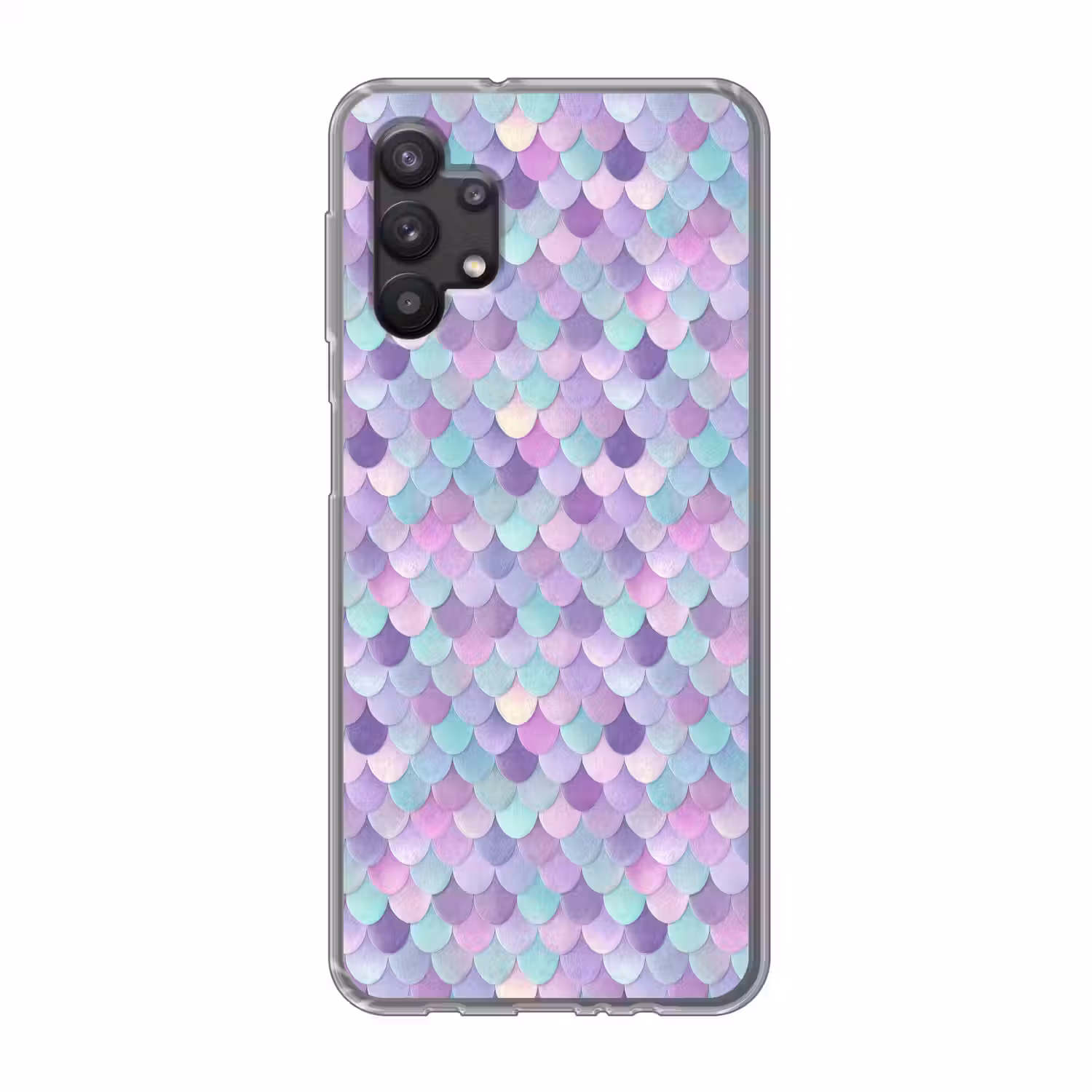 Dromerig - Zeemeermin - Pastel Telefoonhoesje Samsung Galaxy A32 5G klein 346 -3d