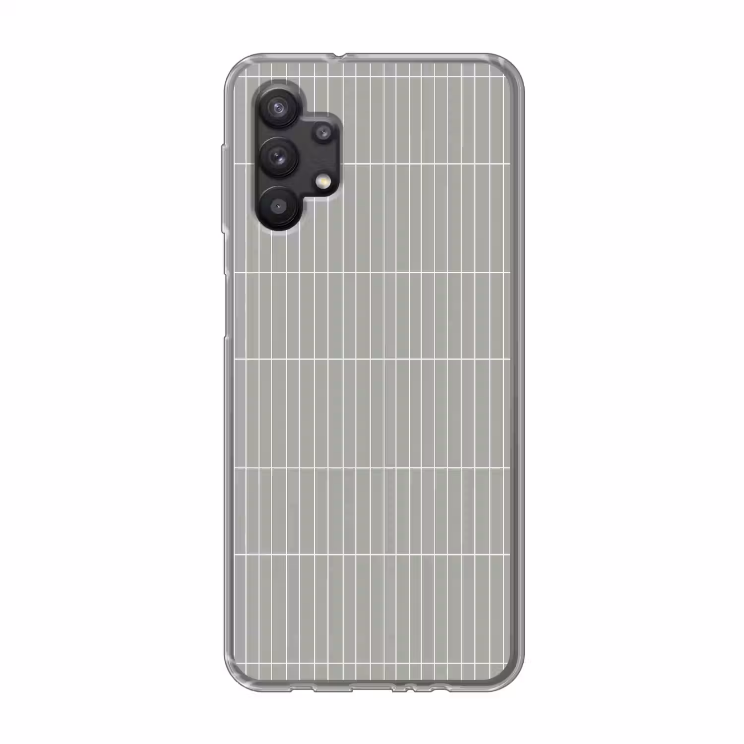 Wandtegel - Verticaal - Lichtgrijs Telefoonhoesje Samsung Galaxy A32 5G klein 346 -3d