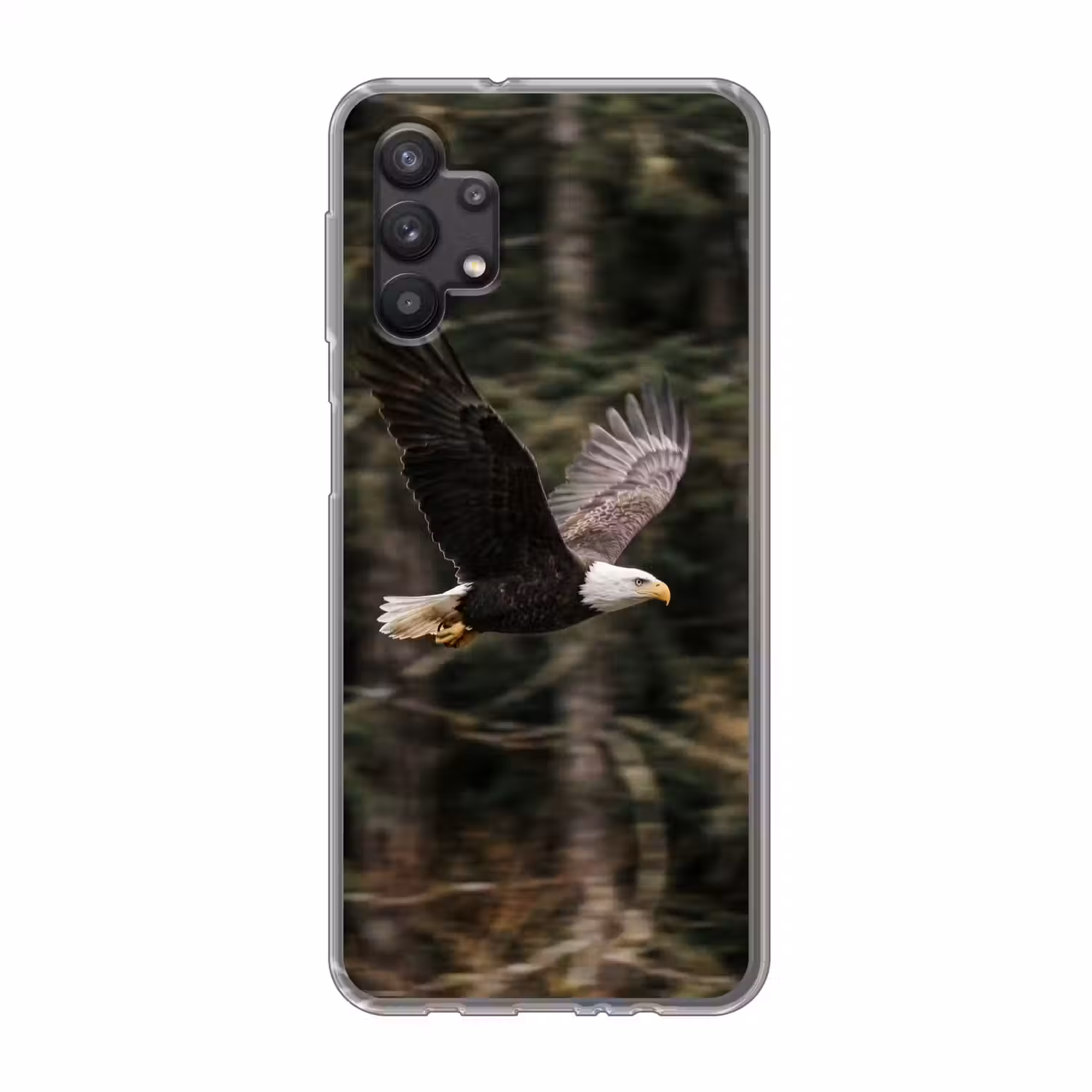 Zeearend - Vliegen - Bos - Natuur Telefoonhoesje Samsung Galaxy A32 5G klein -3d