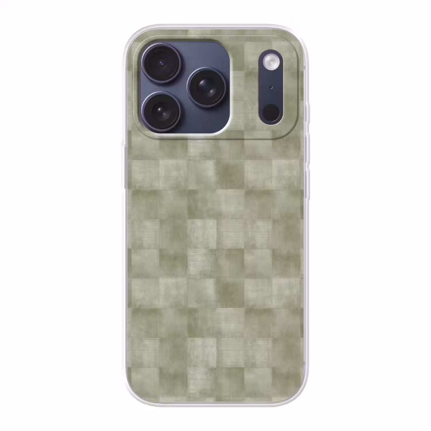 Vlakken - Rustiek - Groen Telefoonhoesje iPhone 17 Pro klein 878 -3d