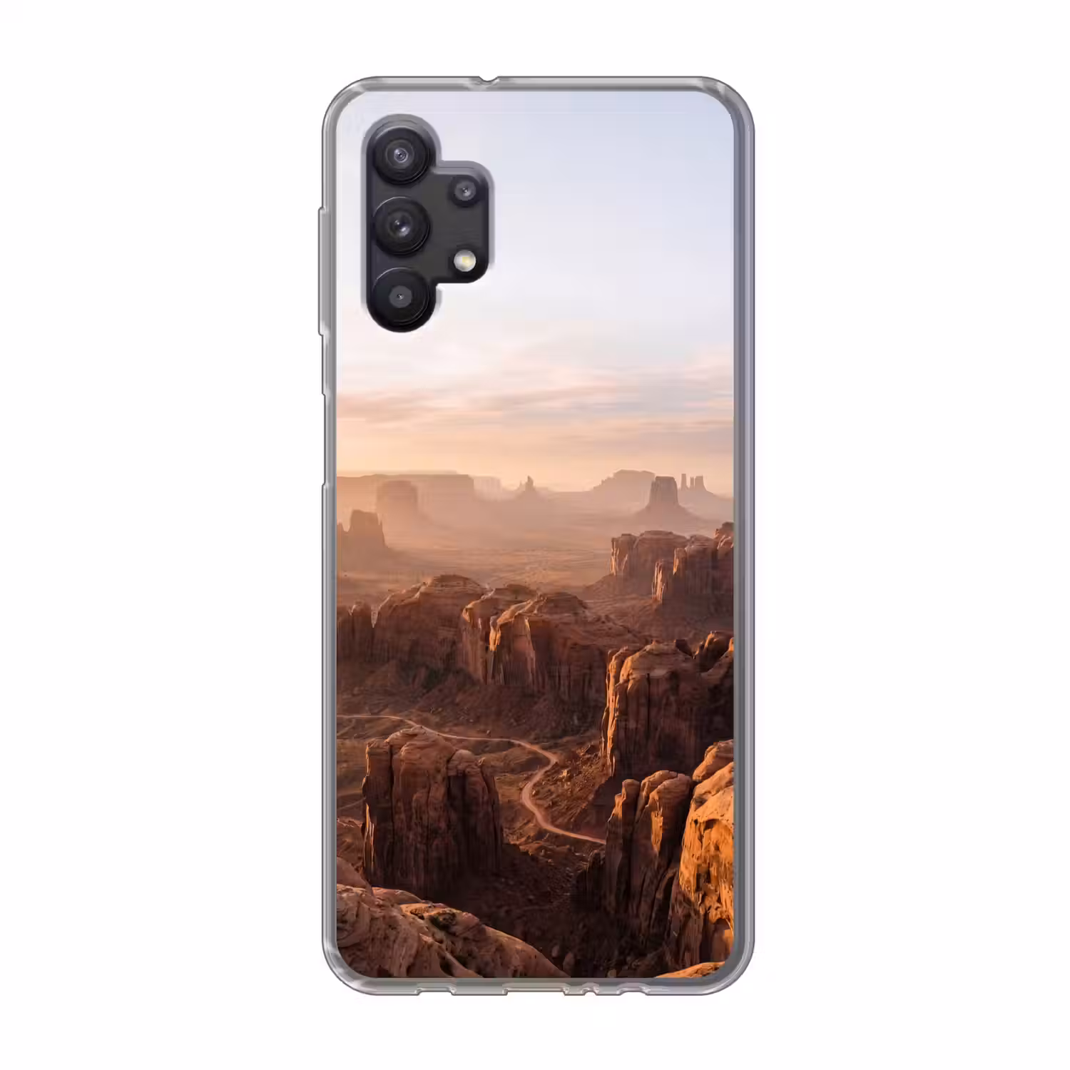 Woestijn - Landschap - Natuur Telefoonhoesje Samsung Galaxy A32 5G klein -3d