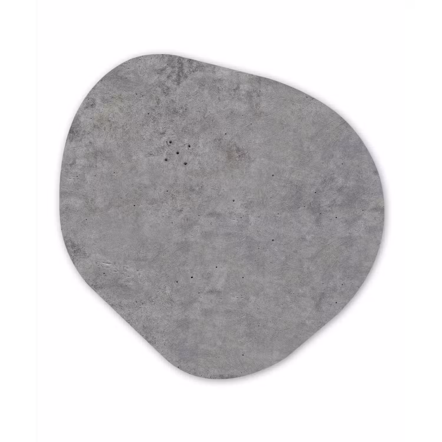 Beton - Industrieel - Patronen Wandcirkel Organisch Forex 3mm klein 629 -3d