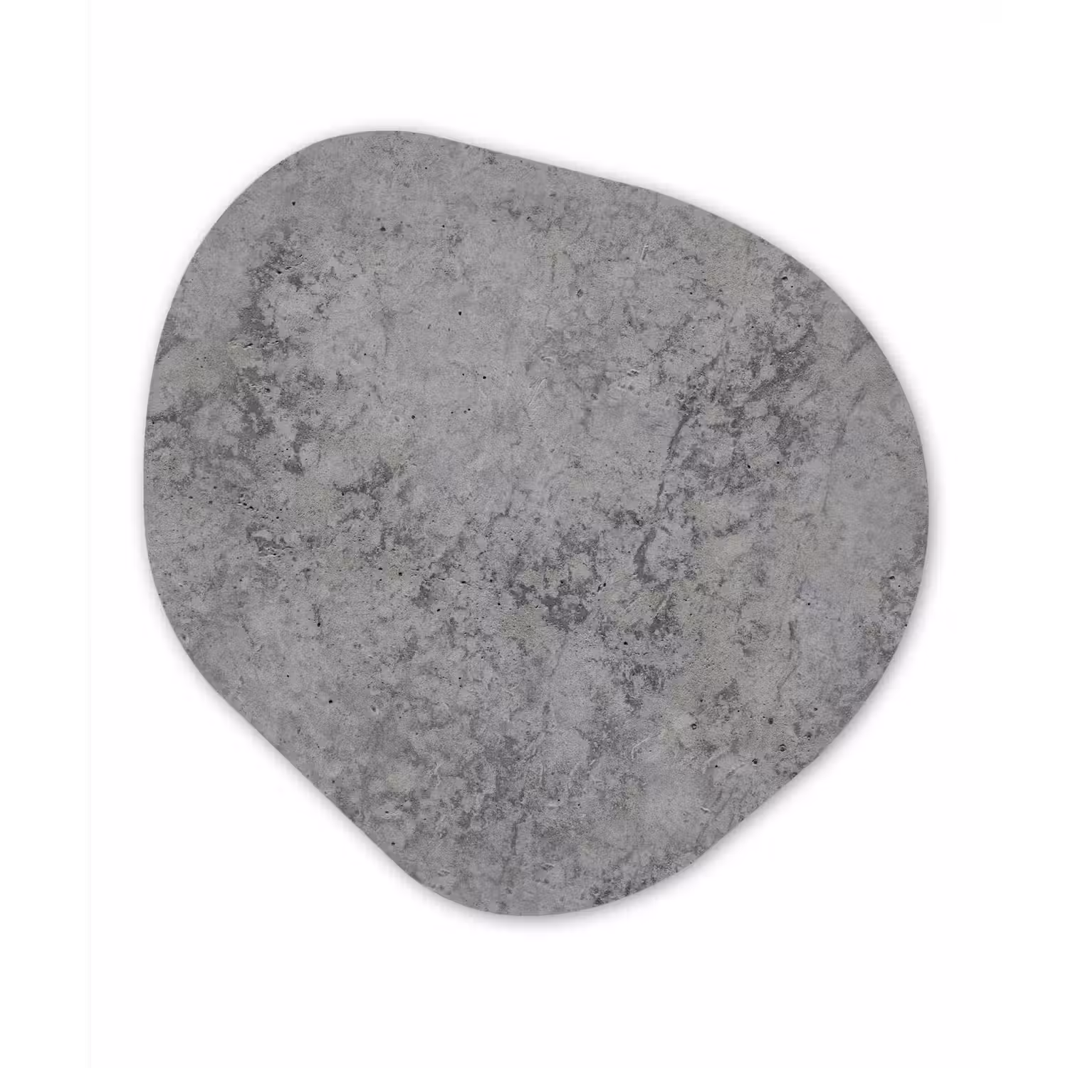 Industrieel - Beton - Patronen Wandcirkel Organisch Forex 3mm klein 629 -3d