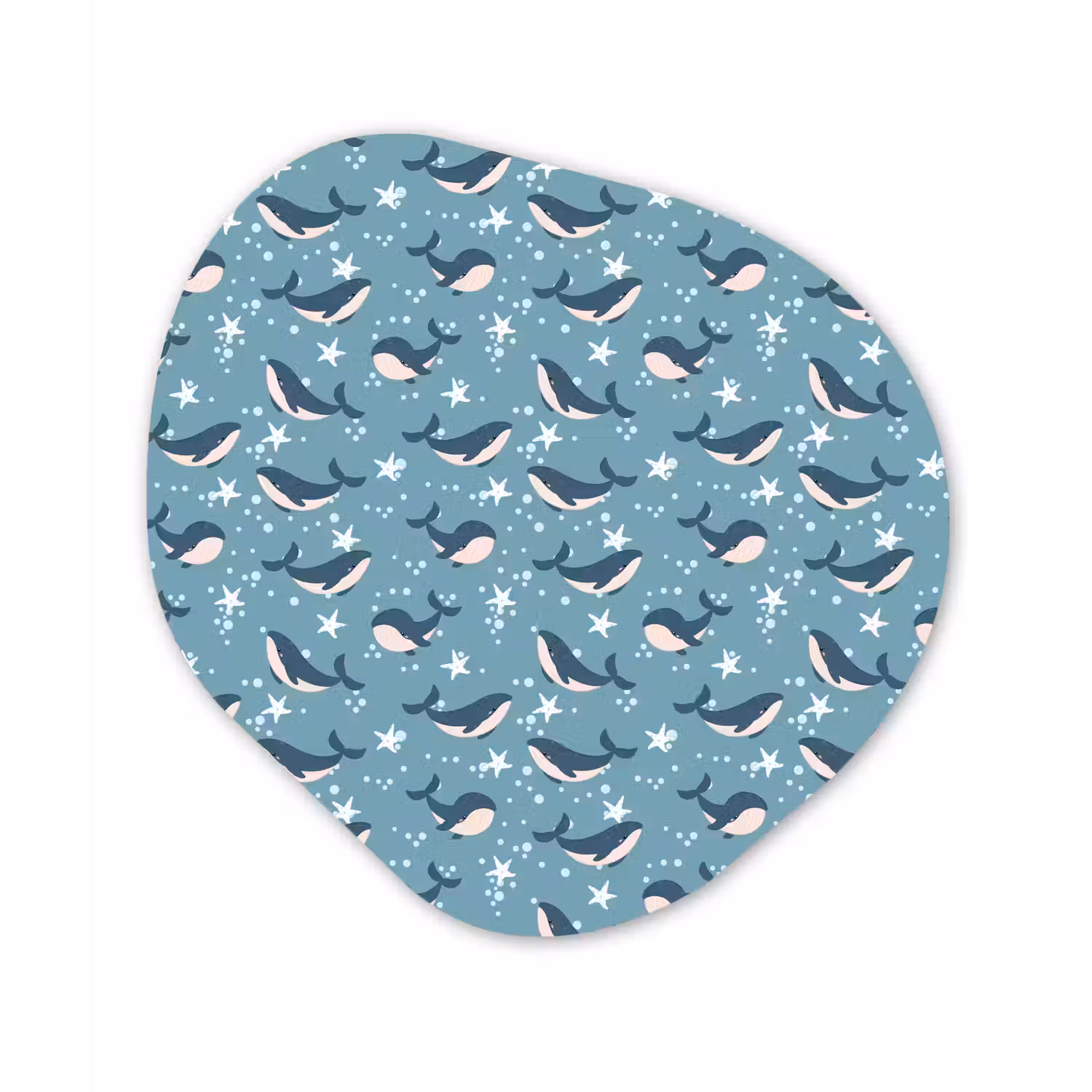 Klein - Oceaan - Walvis - Zeester Wandcirkel Organisch Forex 3mm klein 629 -3d