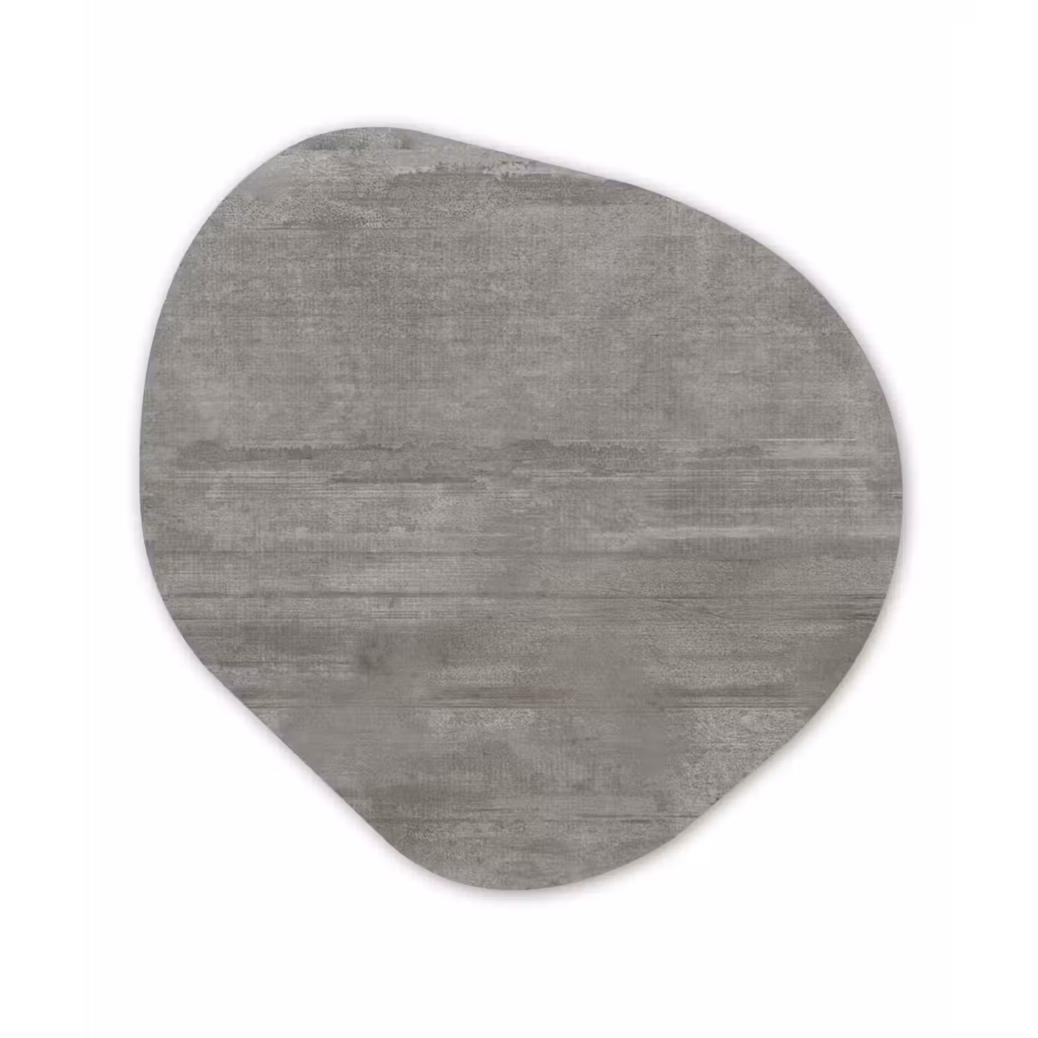 Patroon - Beton - Grijs Wandcirkel Organisch Forex 3mm klein 629 -3d