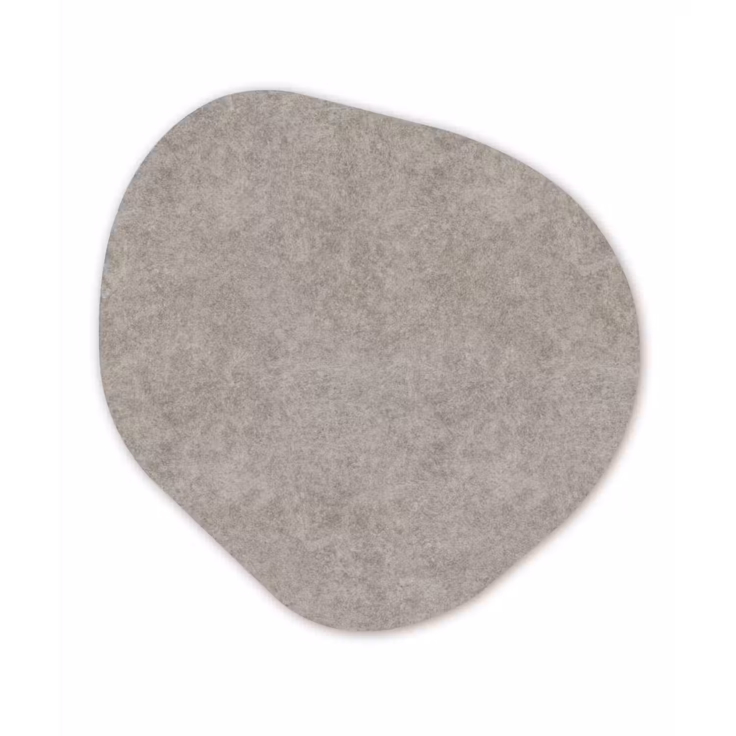 Patroon - Beton - Grijs Wandcirkel Organisch Forex 3mm klein 629 -3d