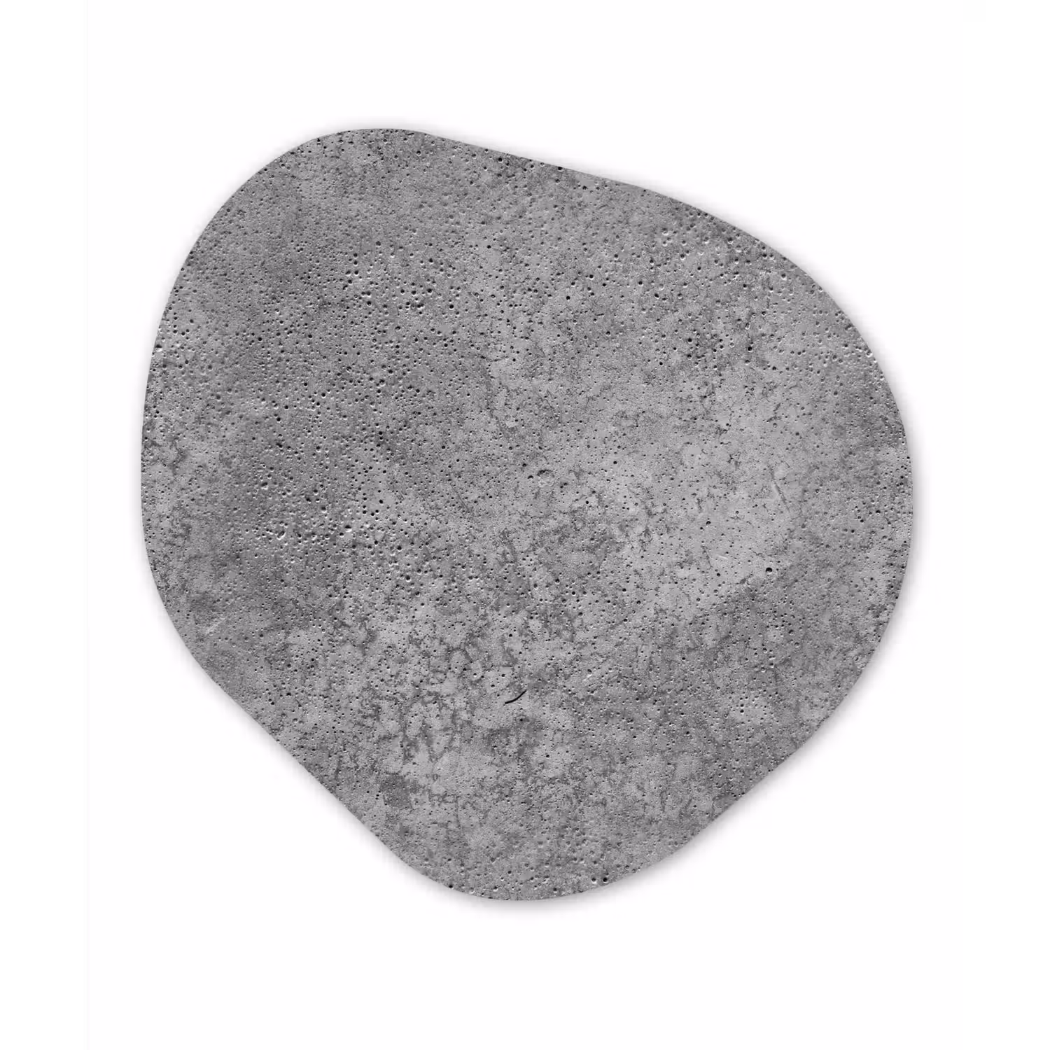 Patronen - Industrieel - Beton Wandcirkel Organisch Forex 3mm klein 629 -3d