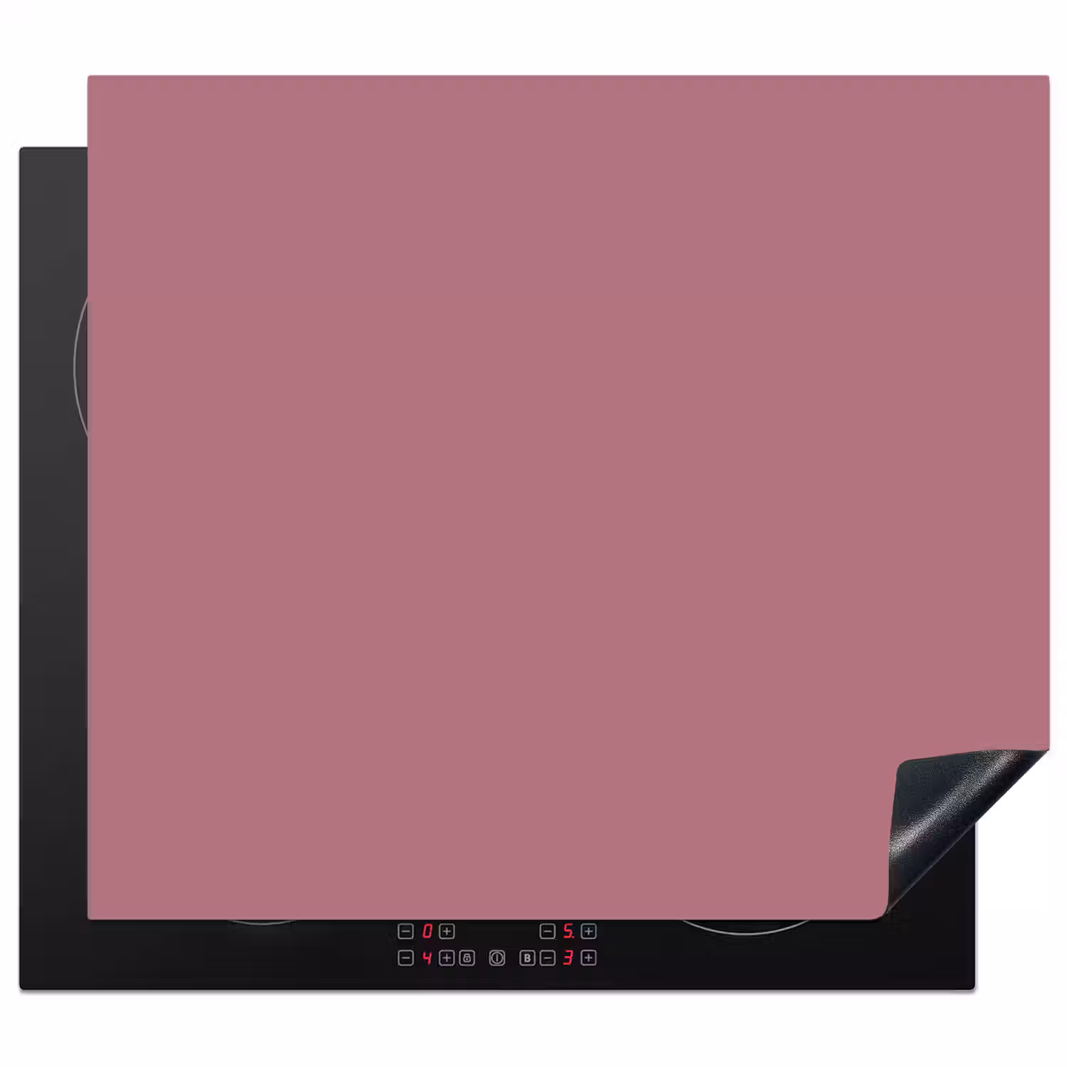 Antique - Mauve - Roze Inductie beschermer vinyl 3mm middel 274 -3d