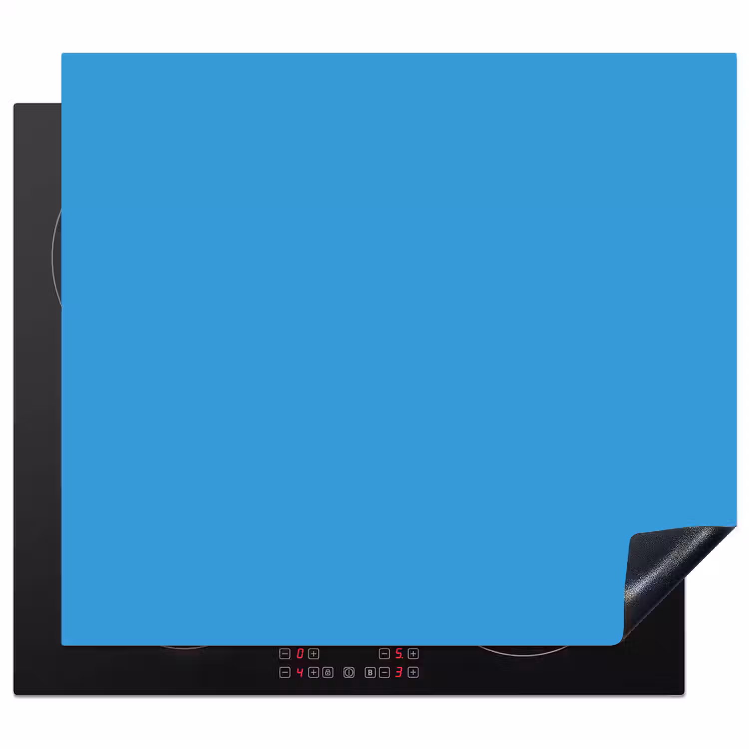 Cerulean - Breeze - Blauw Inductie beschermer vinyl 3mm middel 274 -3d