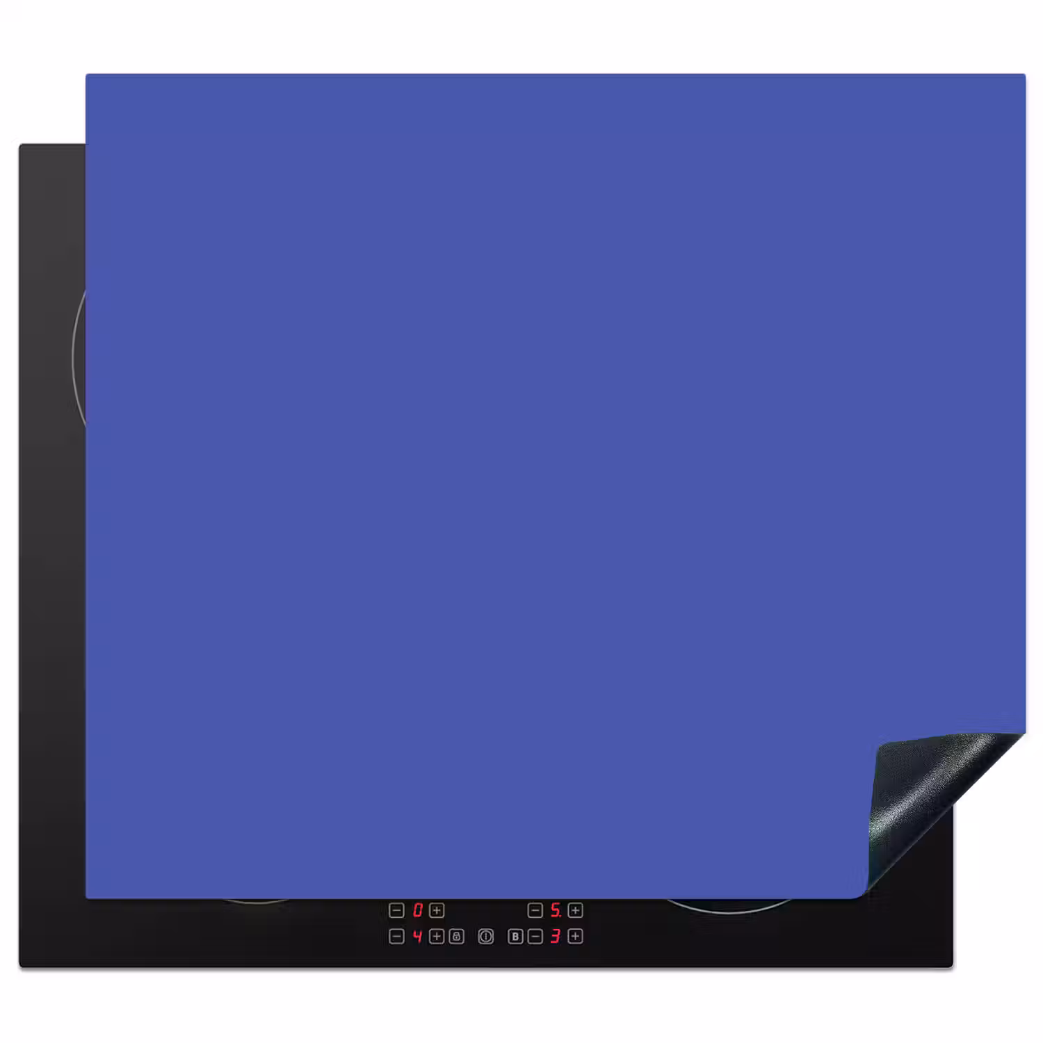 Chinese - Blue - Blauw Inductie beschermer vinyl 3mm middel 274 -3d