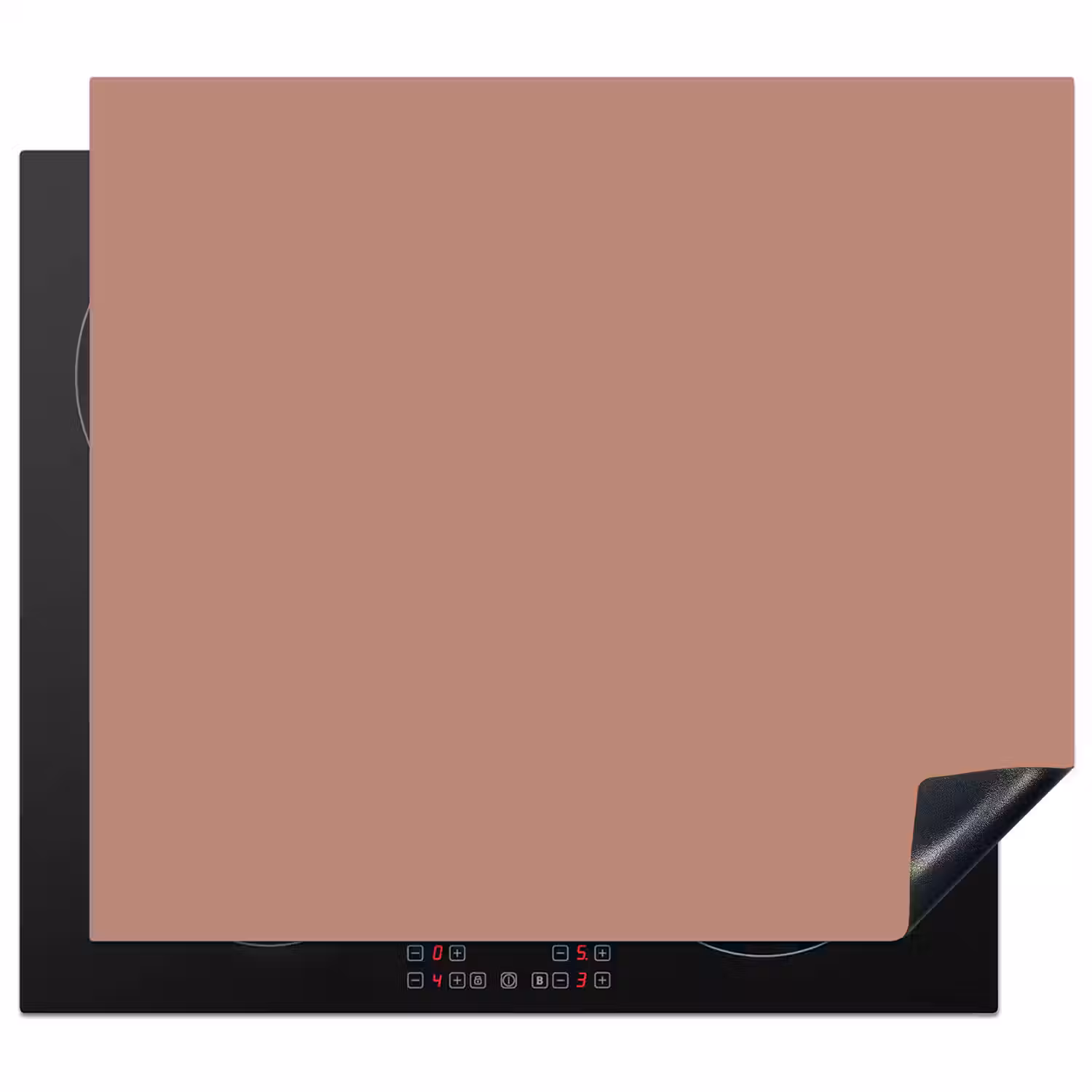 Earthy - Blusher - Roze Inductie beschermer vinyl 3mm middel 274 -3d