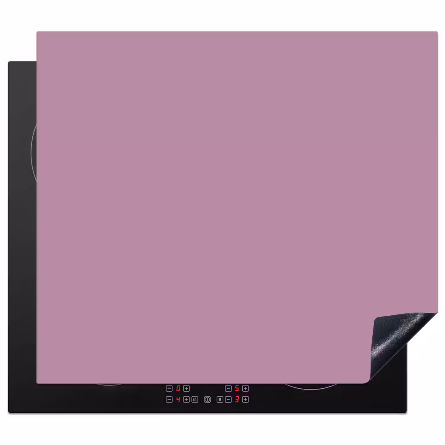Lilac - Paars - Mauve Inductie beschermer vinyl 3mm middel 274 -3d