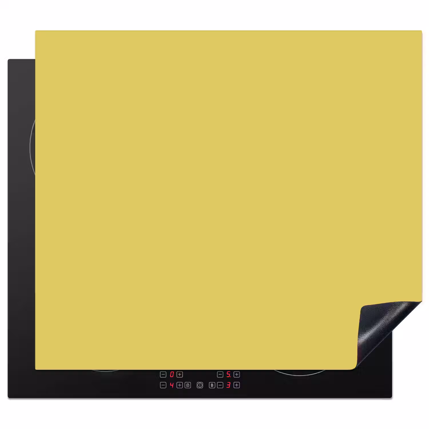 Golden - Ochre - Geel Inductie beschermer vinyl 3mm middel 274 -3d