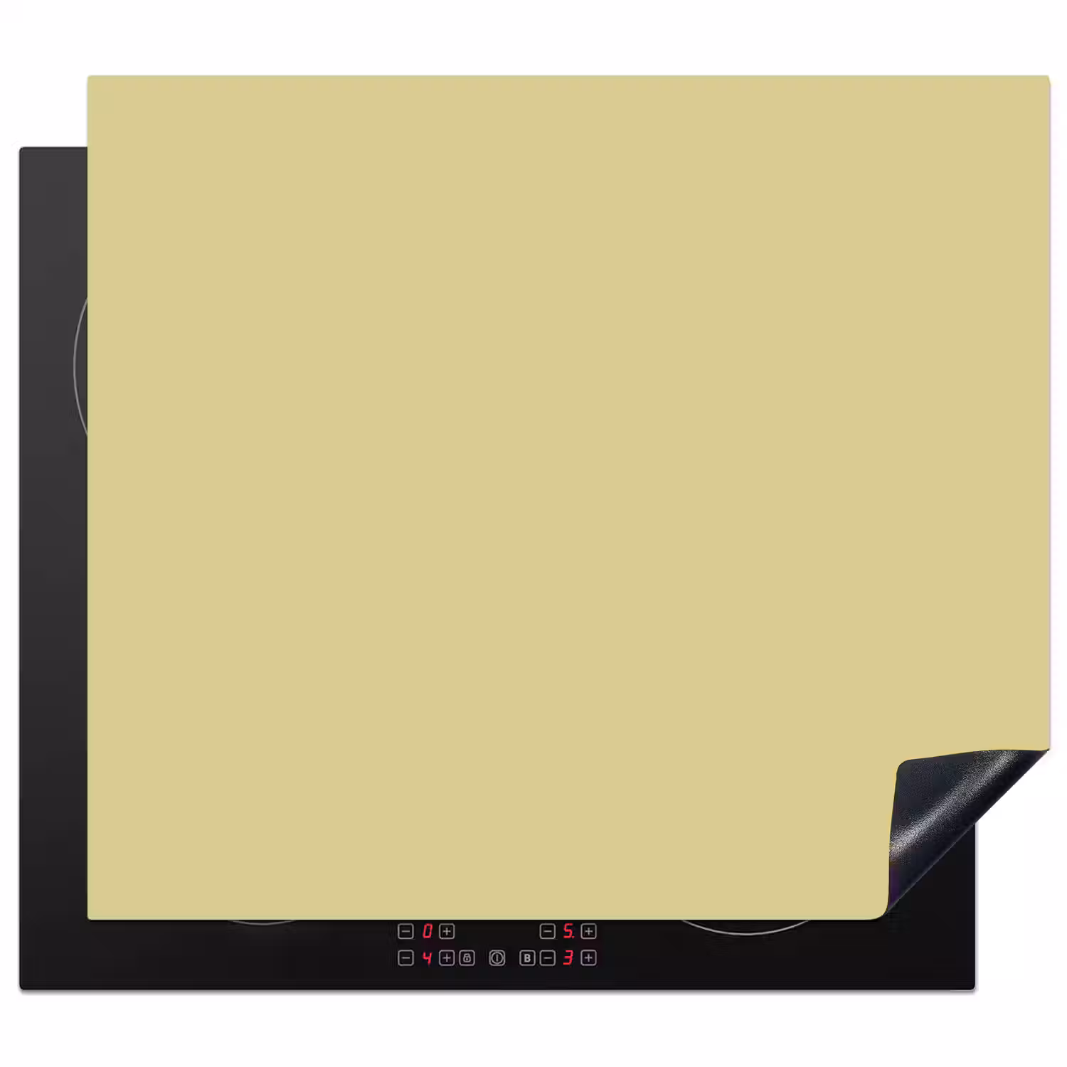 Golden - Clover - Geel Inductie beschermer vinyl 3mm middel 274 -3d
