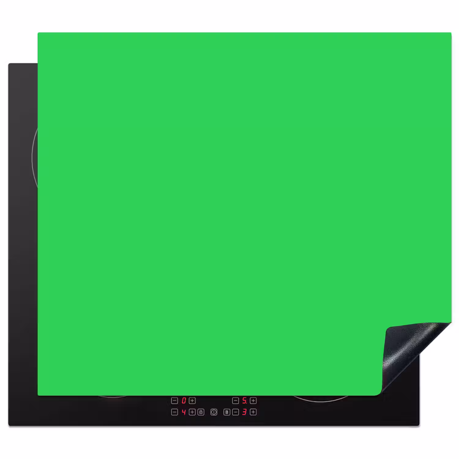 Mint - Green - Groen Inductie beschermer vinyl 3mm middel 274 -3d