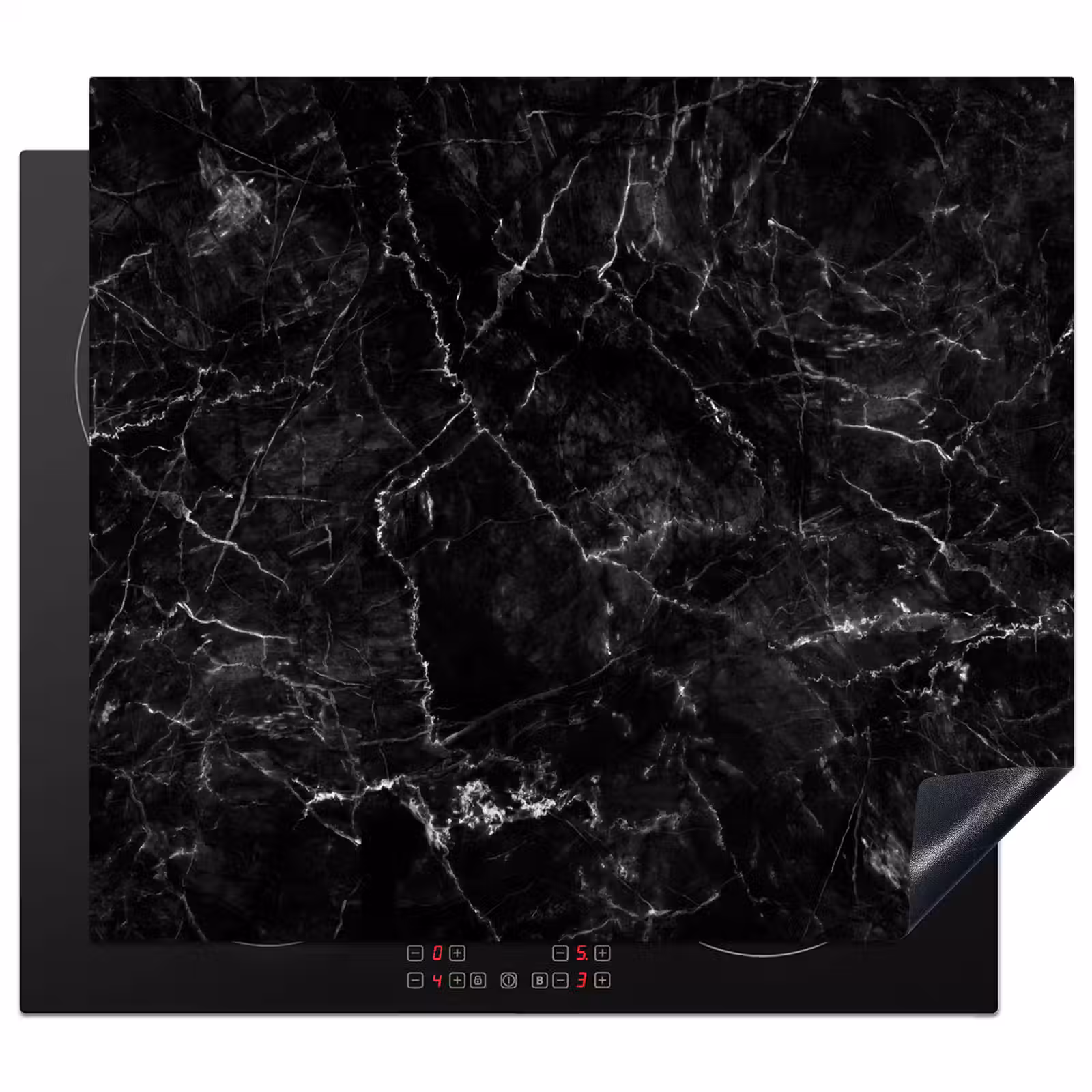 Nachtelijke Marmeren Hemel Inductie beschermer vinyl 3mm middel -3d