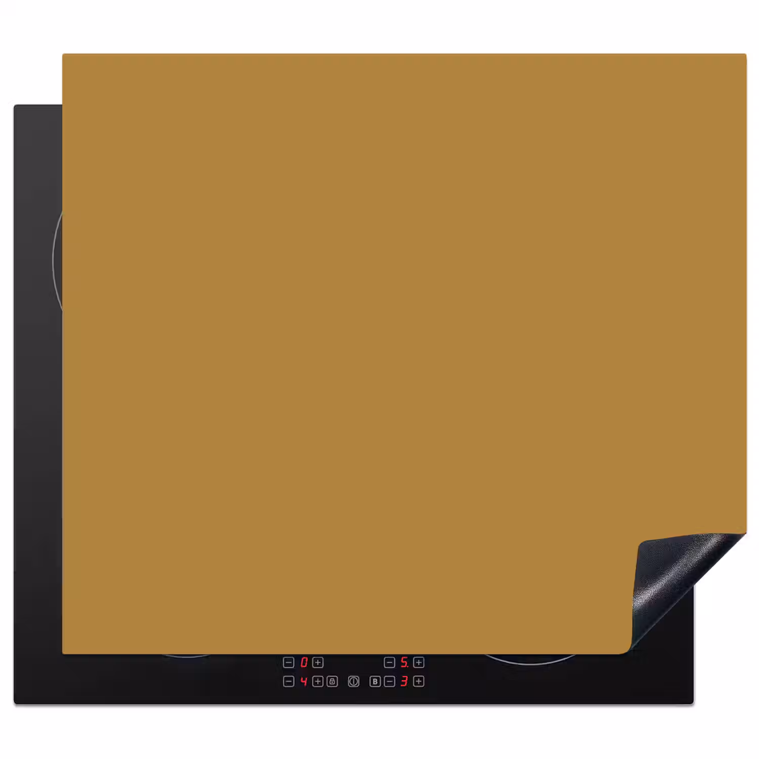Rhythmic - Ochre - Geel Inductie beschermer vinyl 3mm middel 274 -3d