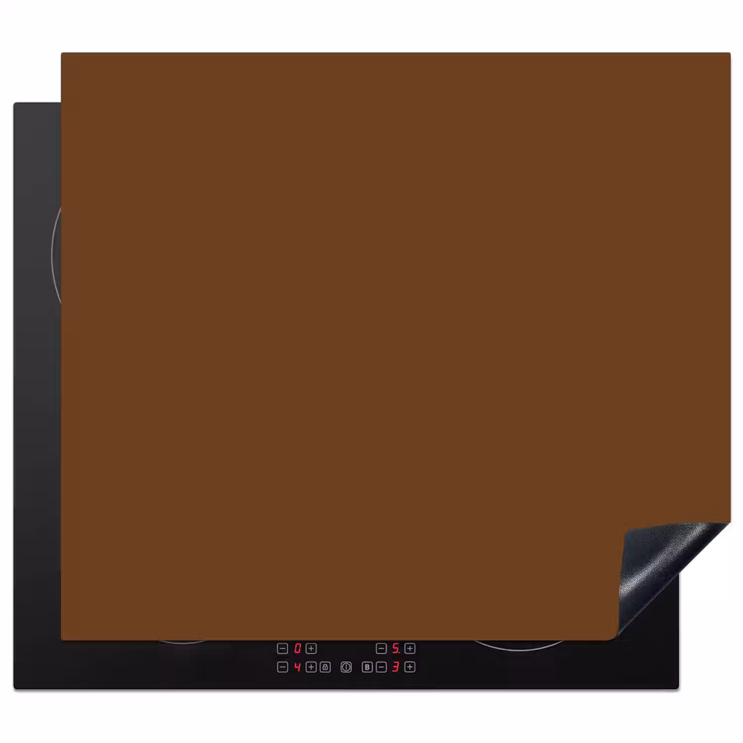 Rich - Espresso - Bruin Inductie beschermer vinyl 3mm middel 274 -3d